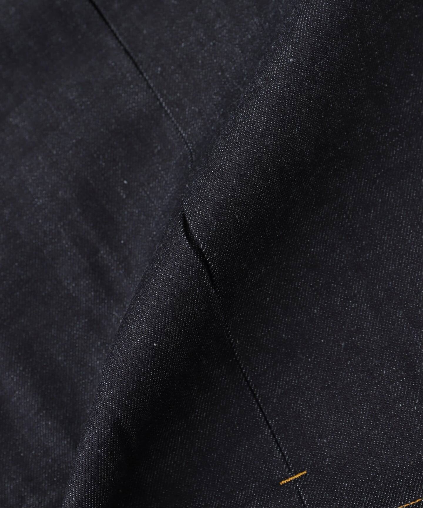 SAGE NATION （セイジネーション） 黒パンツ サイズS BOX PLEAT TROUSER RAW DENIM｜SAGE NATION｜BOTTOMS（ボトムス