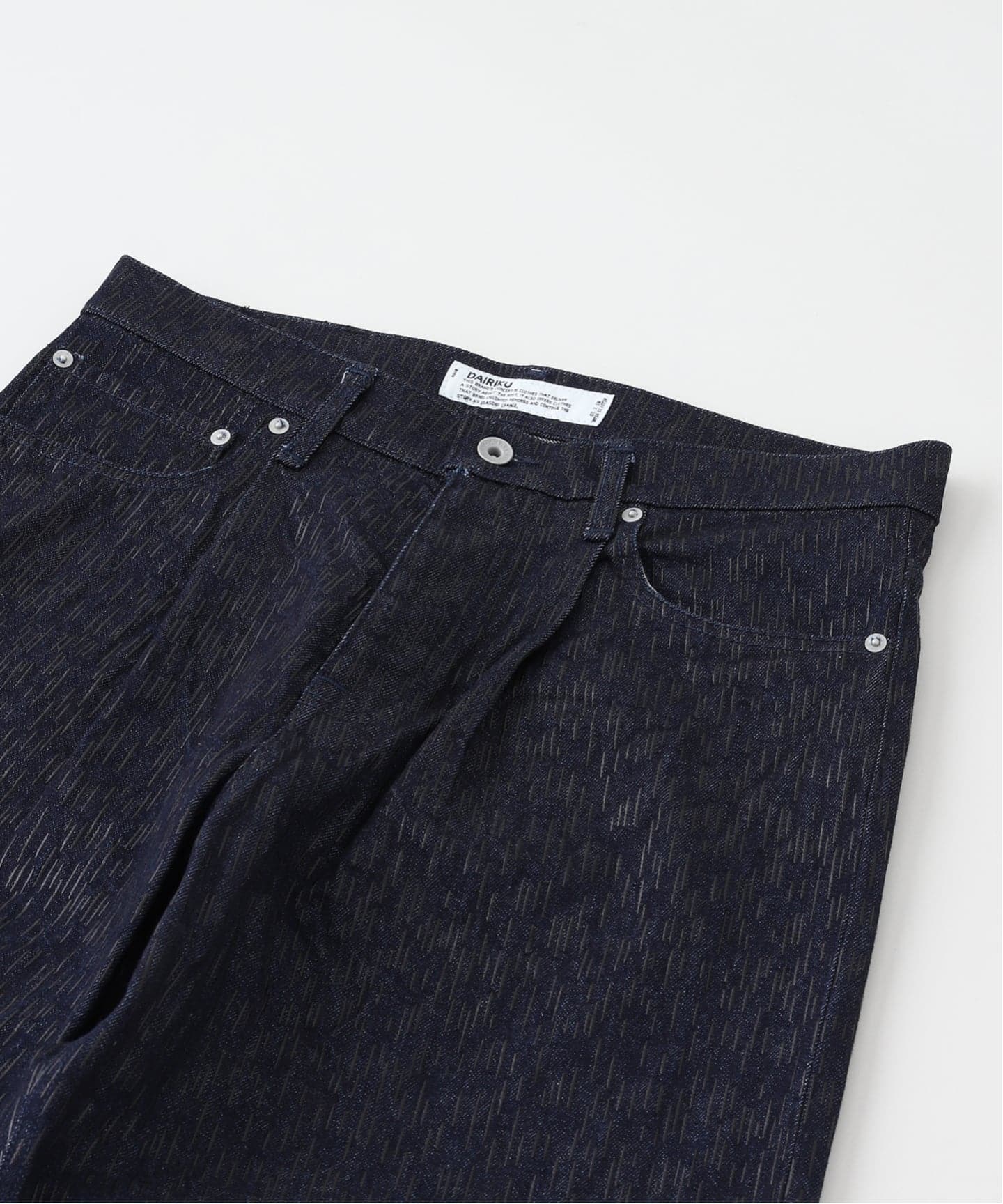 ダイリク Rain Camo Wide Denim Pants メンズ