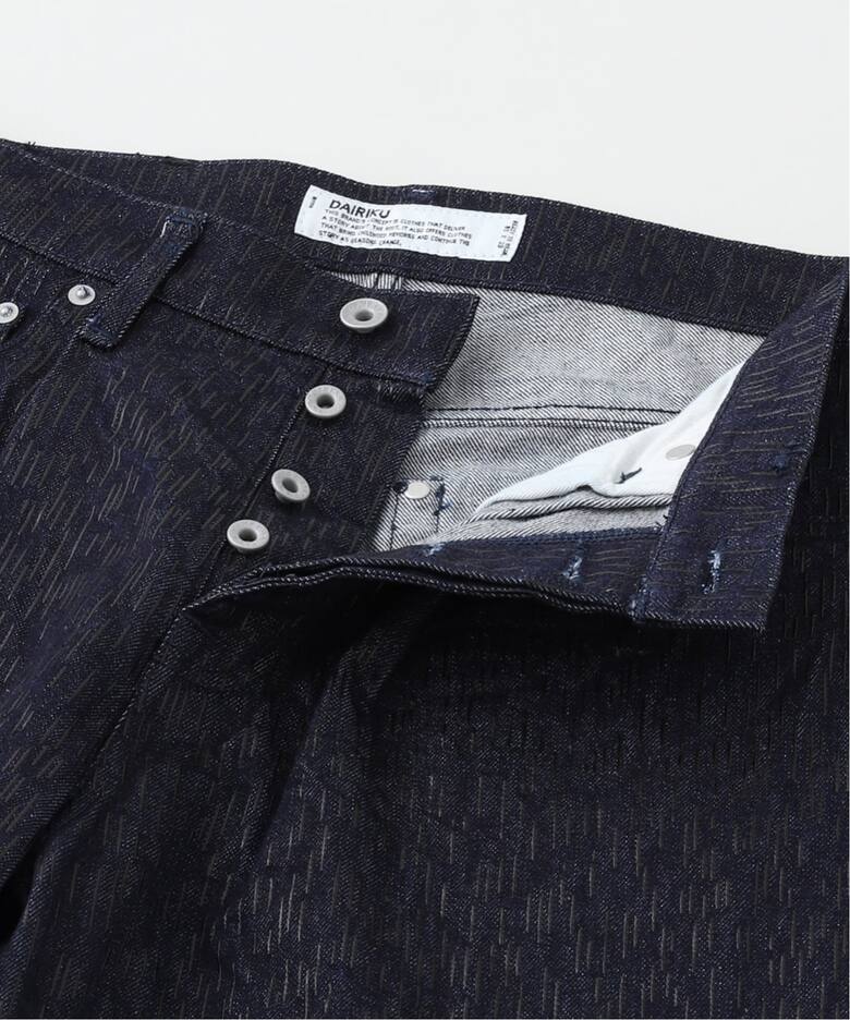 DAIRIKU / ダイリク Rain Camo Wide Denim Pants（デニムパンツ 