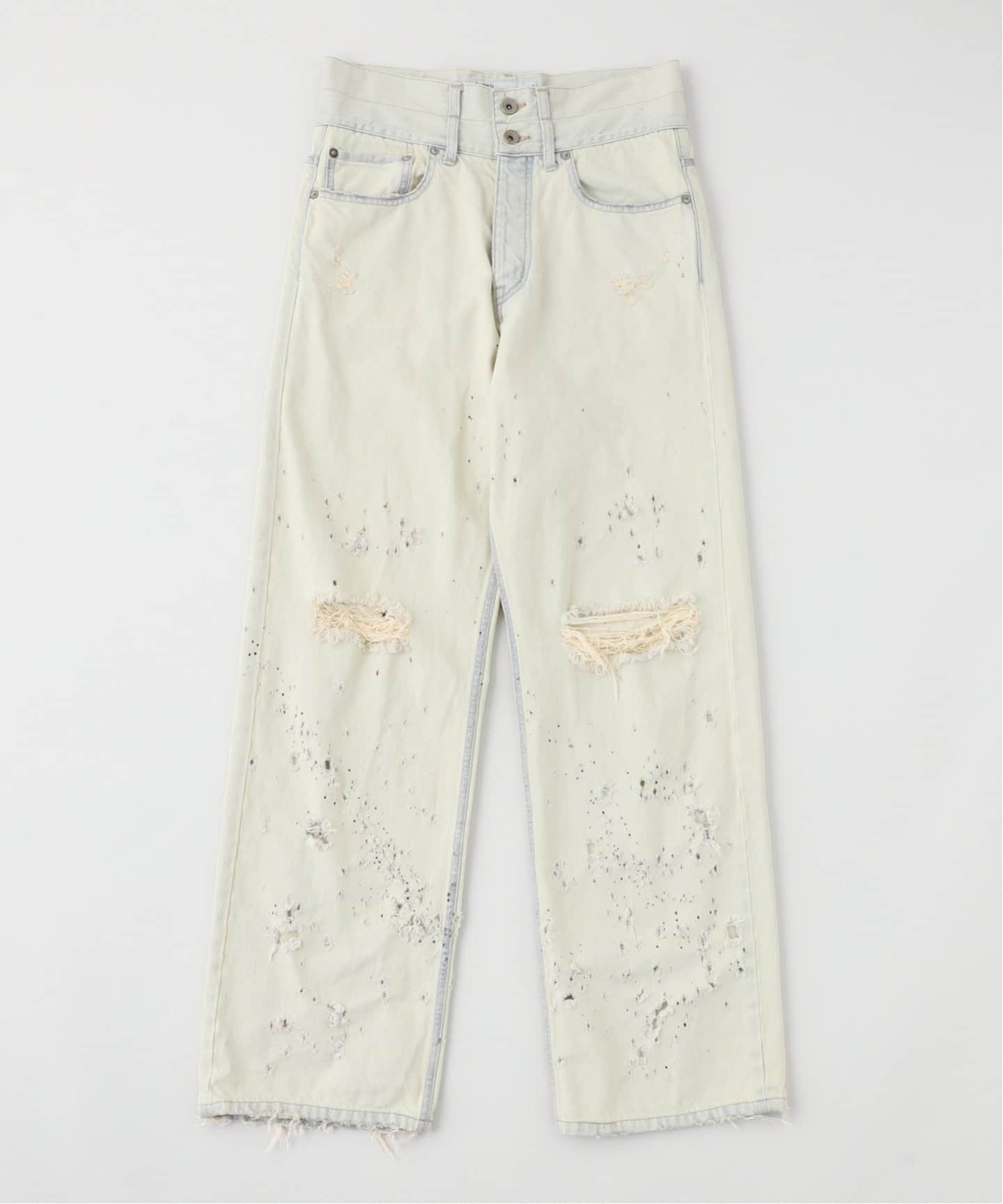 DAIRIKU / ダイリク Ice Wash W-Velt Super Damage St Denim