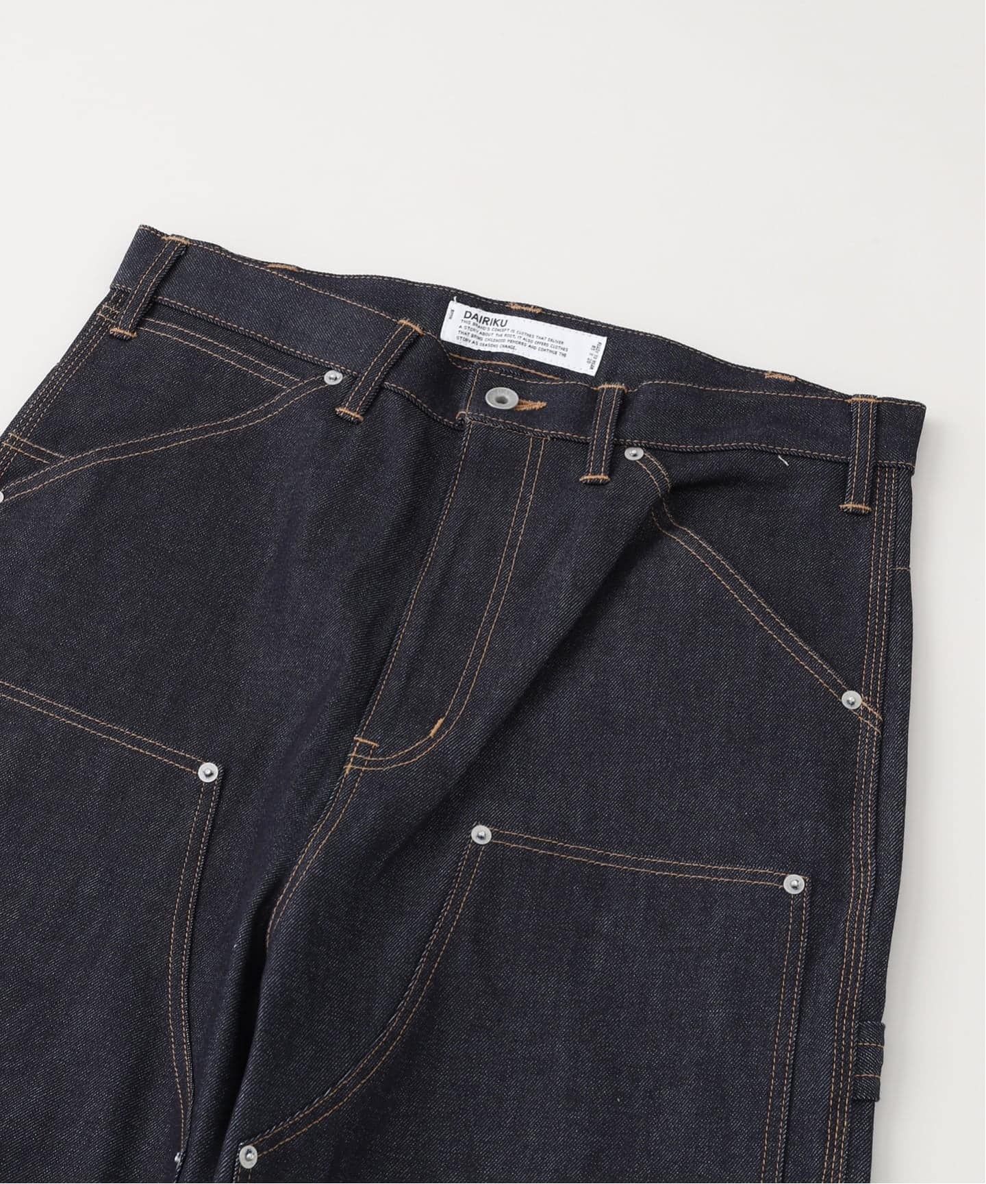 DAIRIKU / ダイリク Rigid Painter Denim Wide Pants（デニム