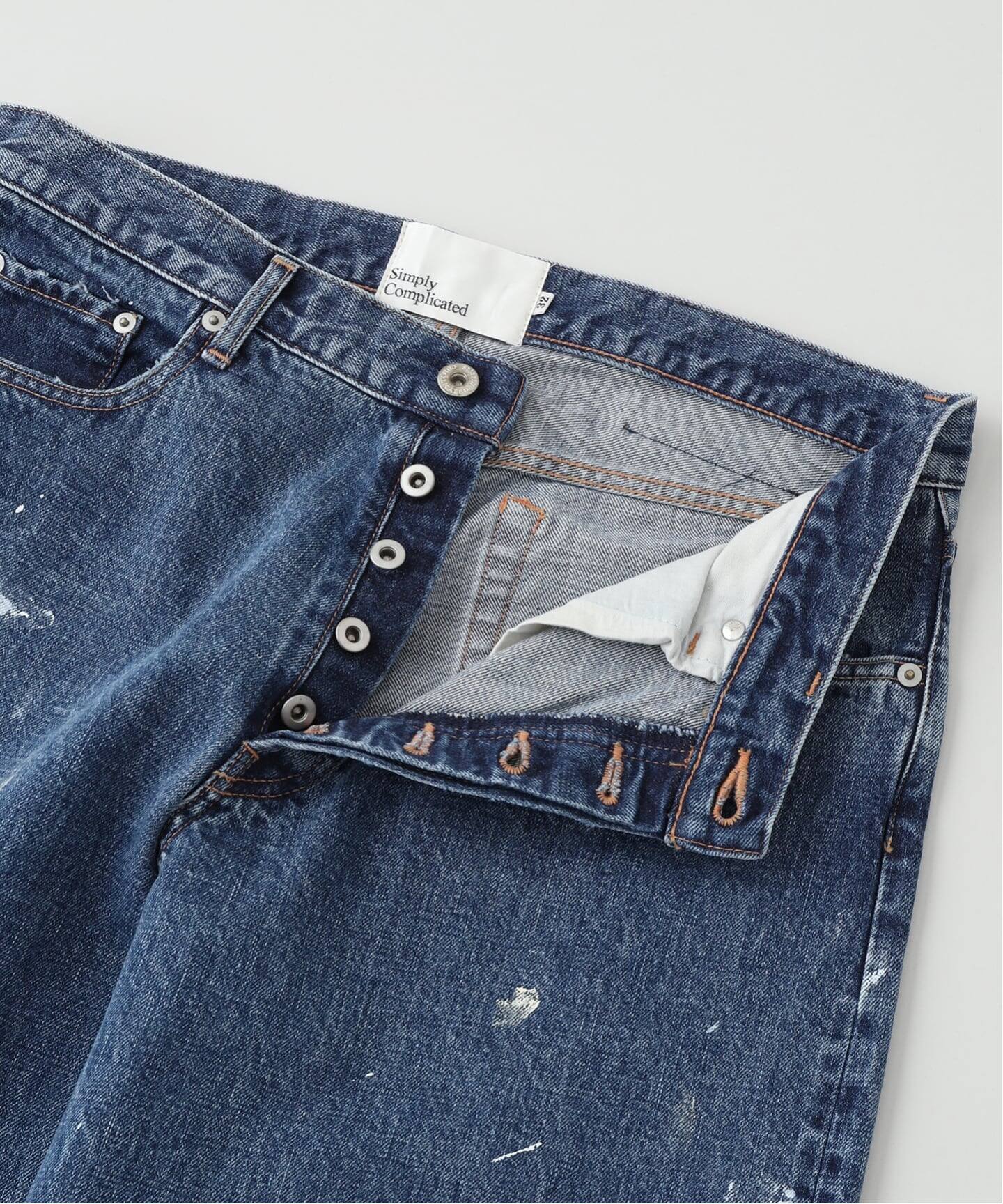 SimplyComplicated/シンプリーコンプリケイテッド BF SELVEDGE JEAN 