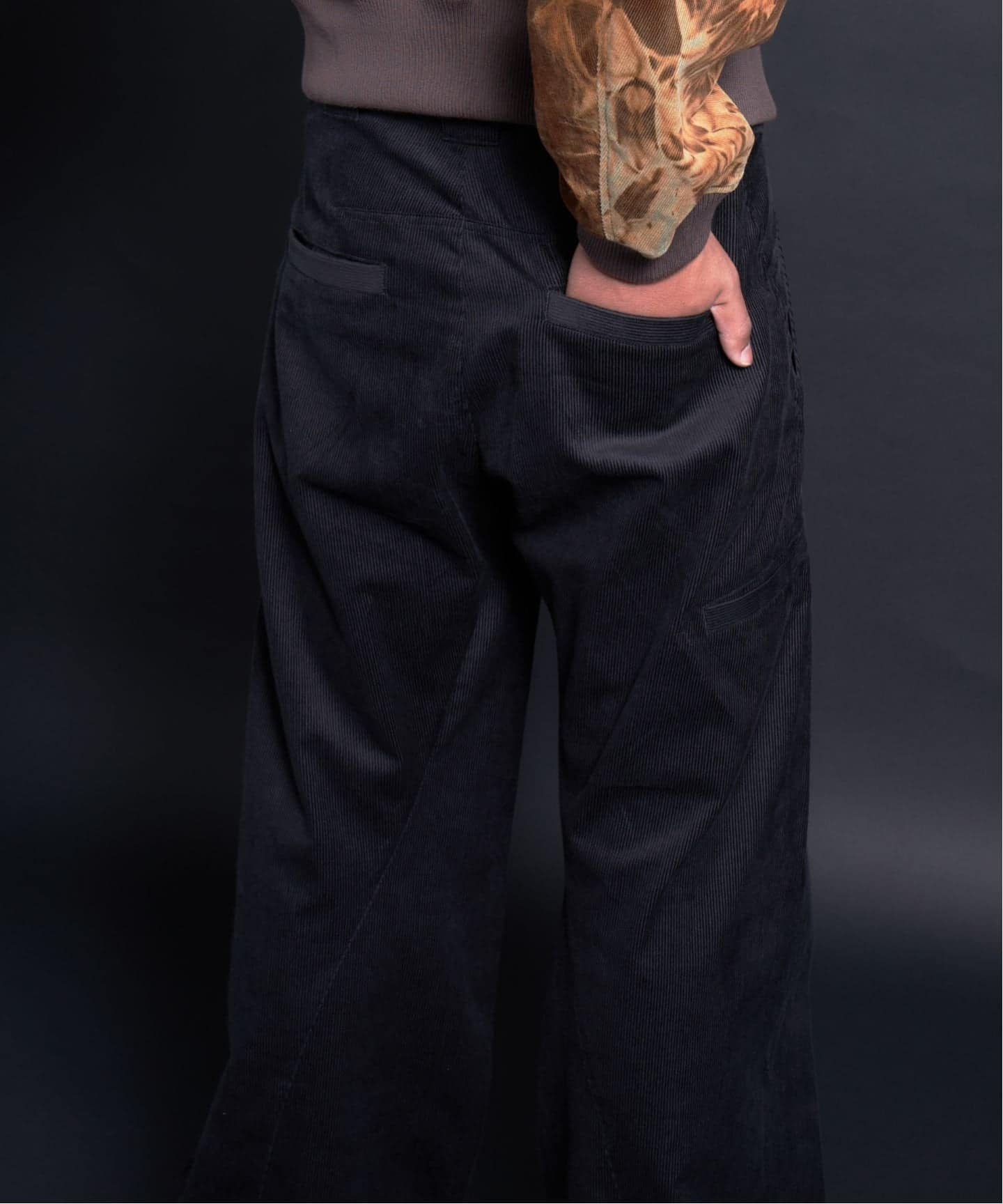 YUKI HASHIMOTO / ユウキハシモト EX CORDUROY TWISTED WORK PANTS