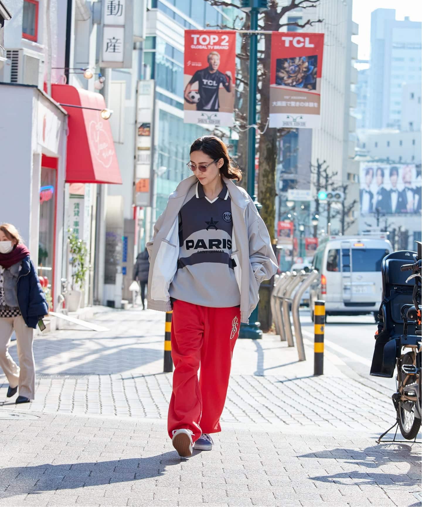 PSG JP ITALIC LOGO SWEAT PANTS（スウェットパンツ）｜Paris Saint