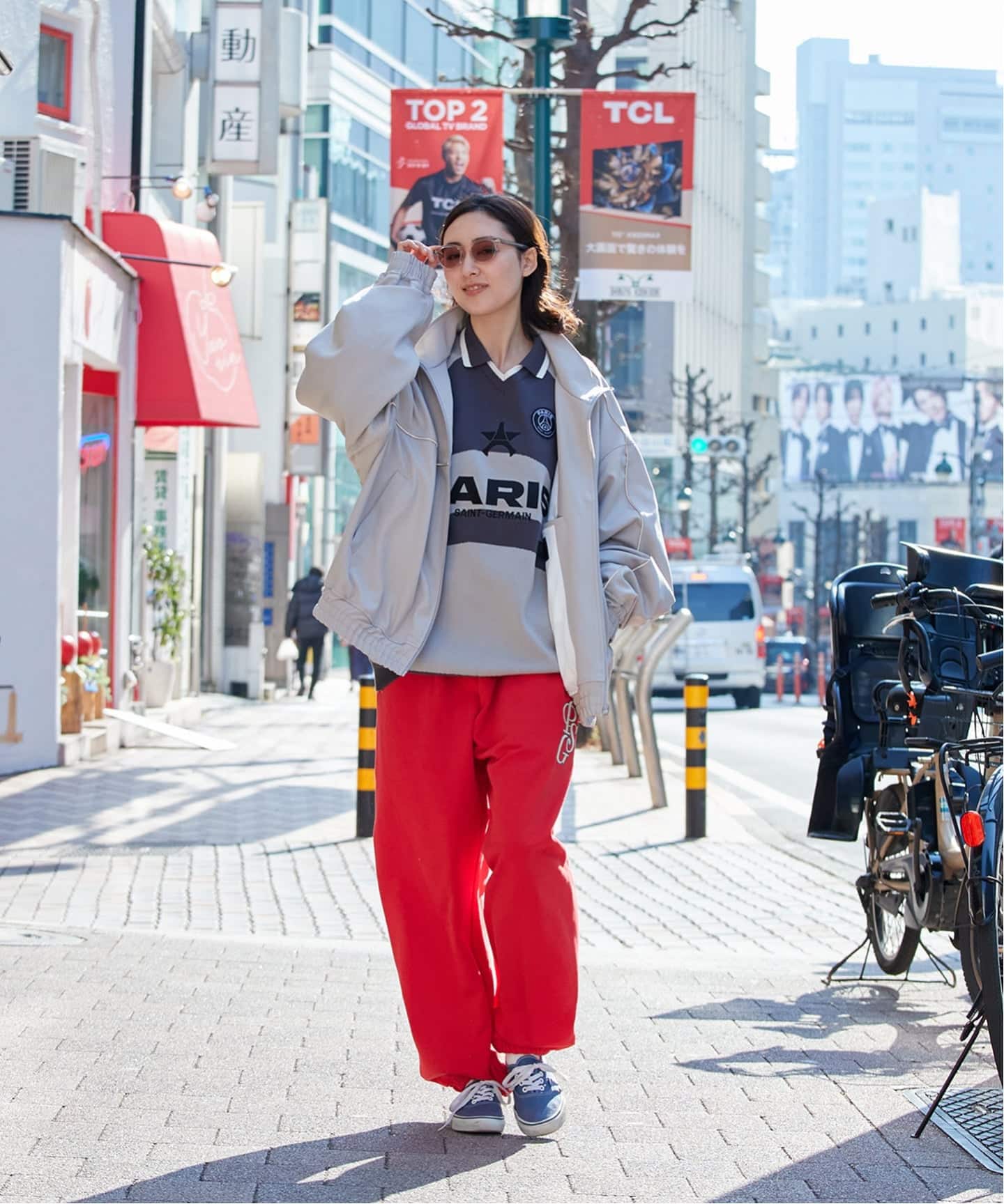PSG JP ITALIC LOGO SWEAT PANTS（スウェットパンツ）｜Paris Saint