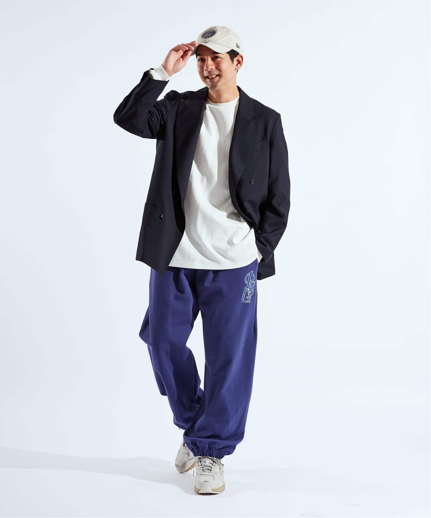 PSG JP ITALIC LOGO SWEAT PANTS（スウェットパンツ）｜Paris Saint