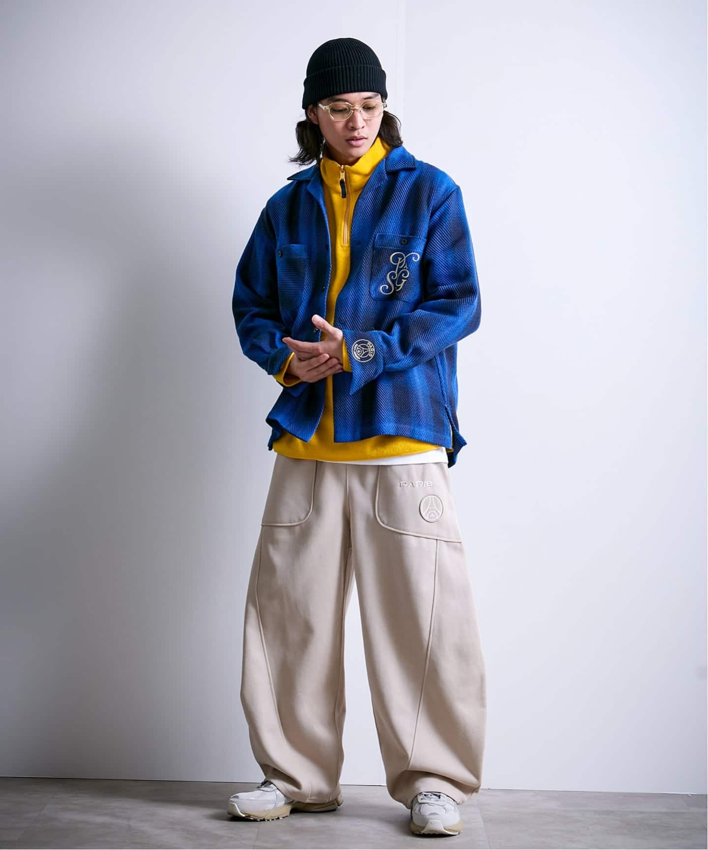 Paris Saint-Germain / パリ・サン＝ジェルマン】 JP Knit-Like Script