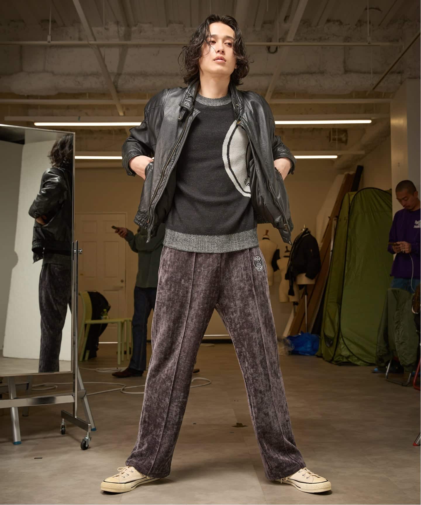 Paris Saint-Germain / パリ・サン＝ジェルマン】 JP Velour PANTS