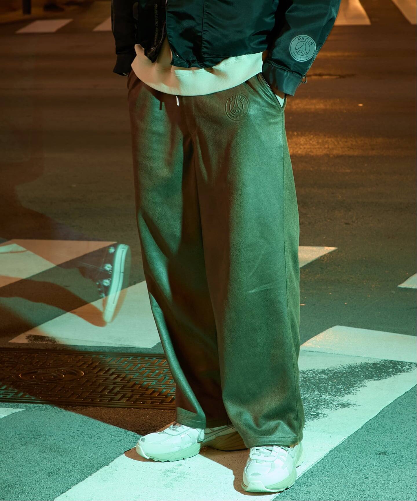 Paris Saint-Germain 】 JP PIPING PANT Synthetic Leather（その他