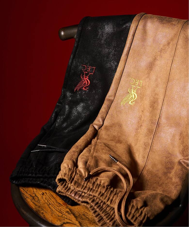 Liverpool FC / リバプール FC】Fake Leather Track Pants（スラックス  