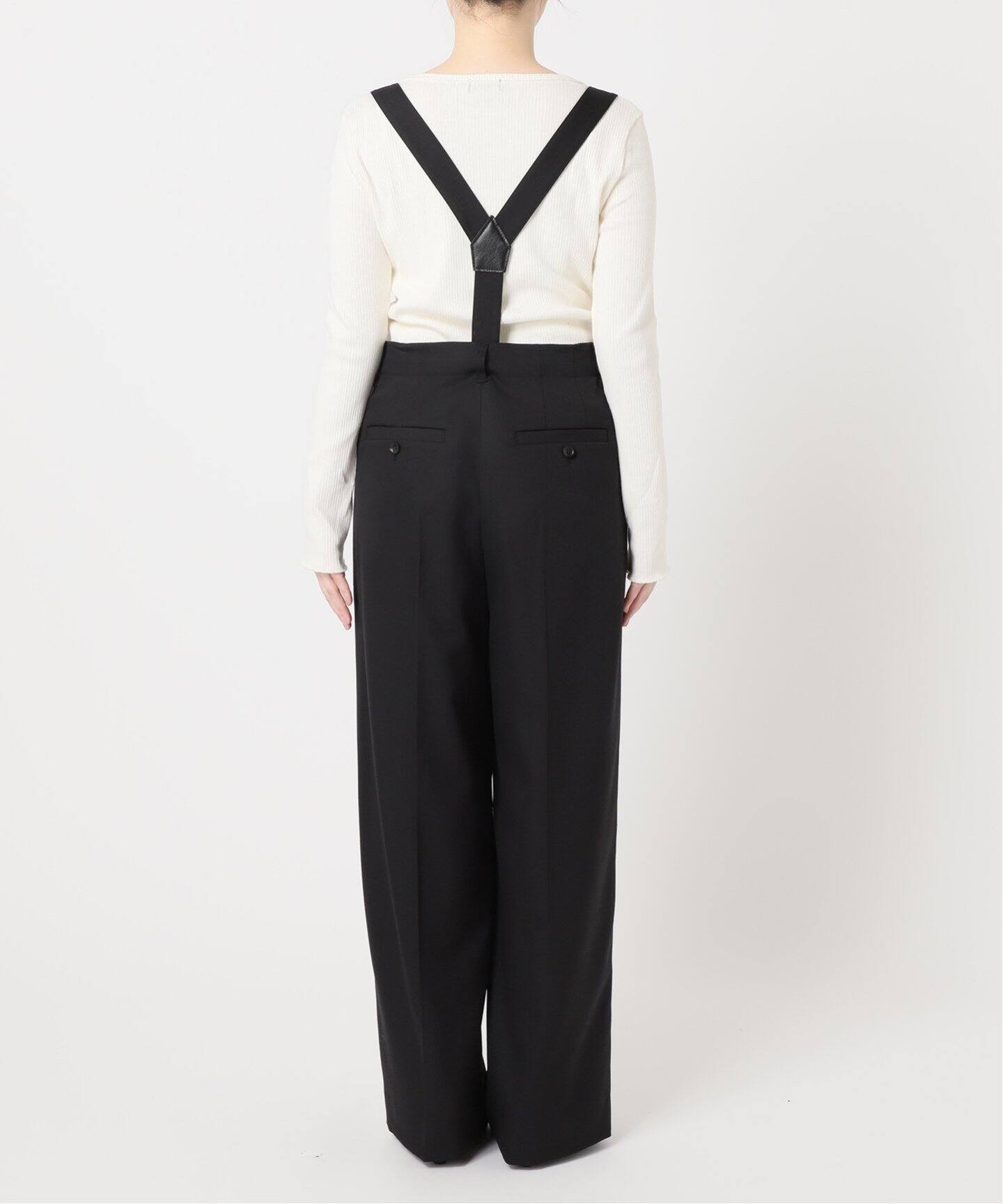 ジャーナルスタンダードレサージュ サスペンダーパンツベージュ 38 ジャーナルスタンダードレサージュ サスペンダーパンツベージュ 38