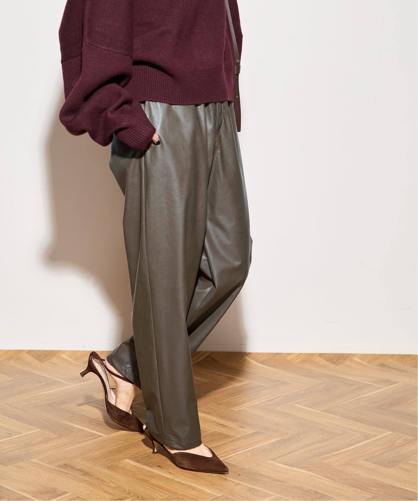 シンセティックレザー イージーパンツ（その他パンツ）｜JOURNAL