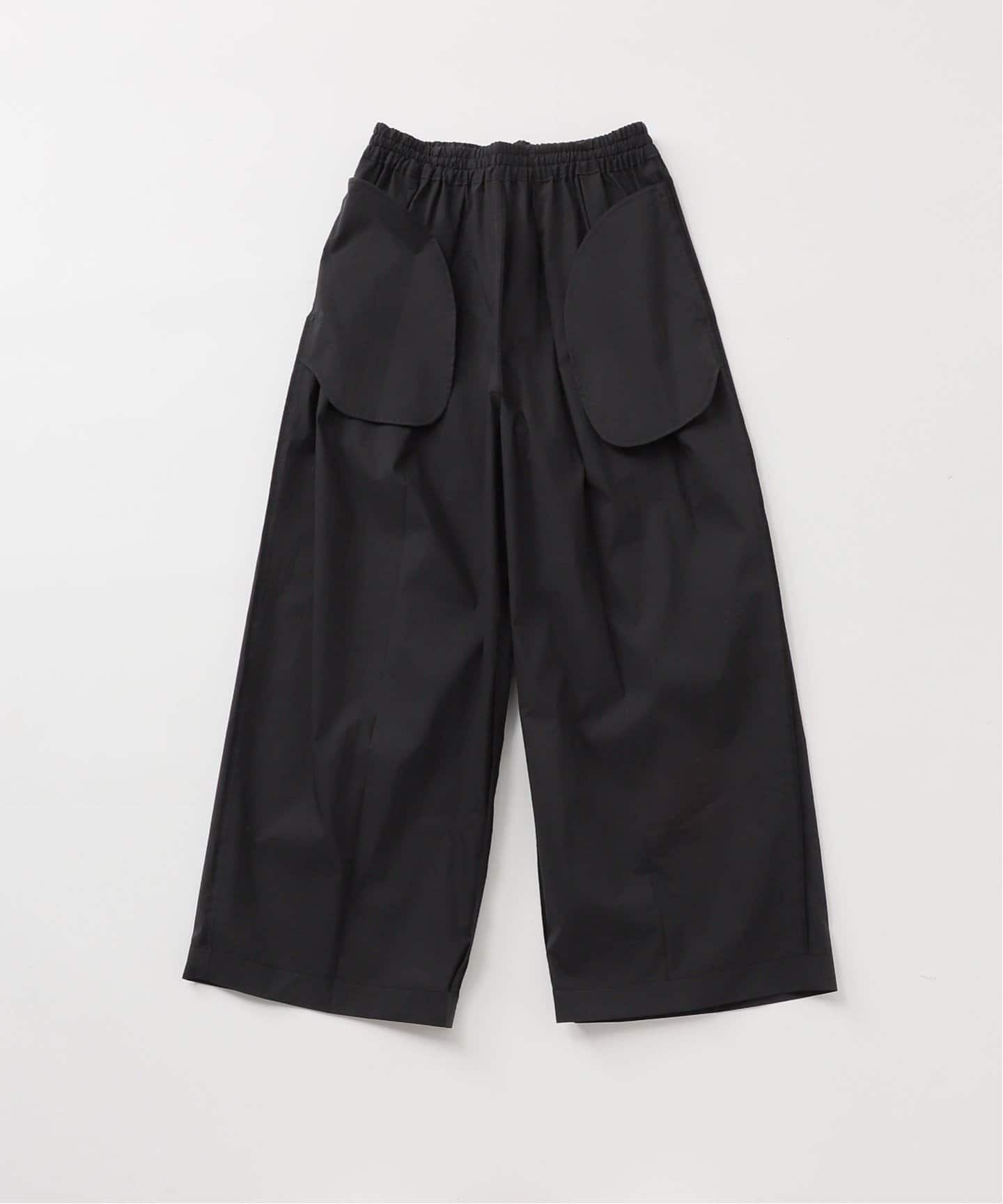 j.s luxe タイプライター easy wideパンツ j.s luxe タイプライター easy wideパンツ