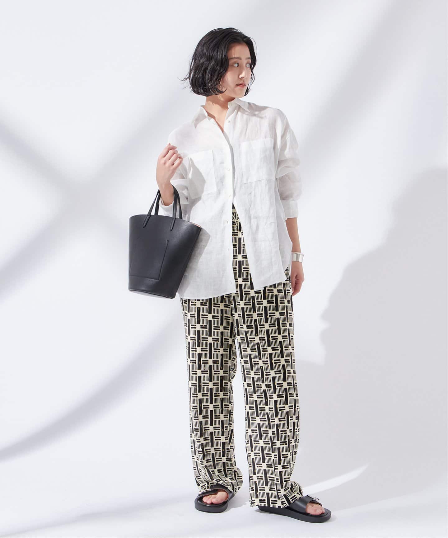 JOURNAL STANDARD L'ESSAGE ラメモノトーンパンツ DEVEAUX GOLDラメモノトーンイージーパンツ（その他パンツ