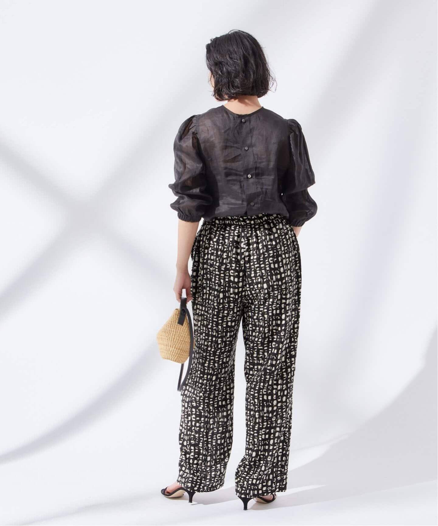 JOURNAL STANDARD L'ESSAGE ラメモノトーンパンツ 追加3》DEVEAUX GOLDラメモノトーンイージーパンツ（その他