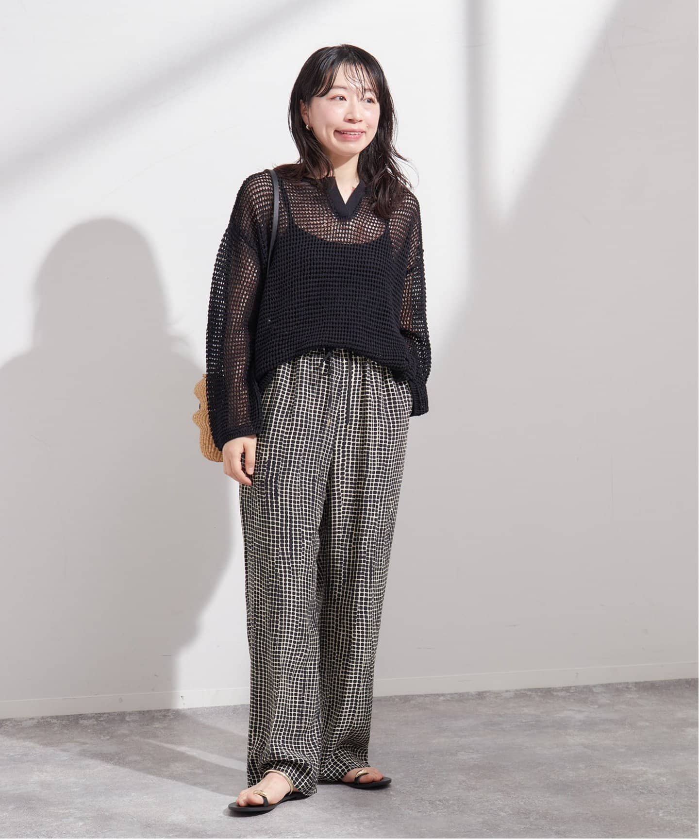 JOURNAL STANDARD L'ESSAGE ラメモノトーンパンツ JOURNAL STANDARD L'ESSAGE ラメモノトーンパンツ