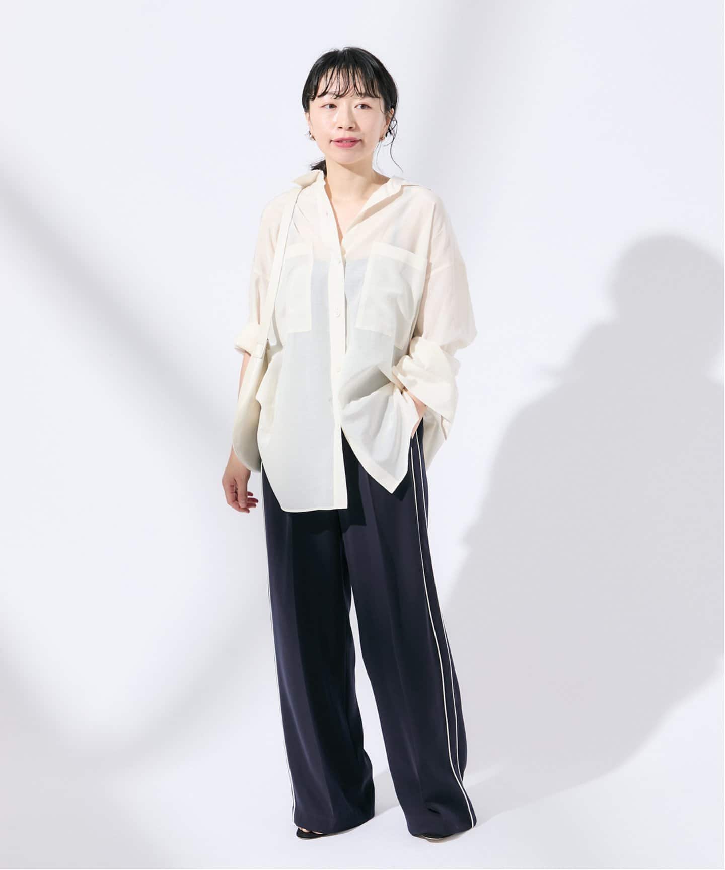 美品★ Mapel×STELLONIステローニ JOURNAL STANDARD ミリオーネツイル ラインパンツ（スラックス）｜JOURNAL STANDARD L