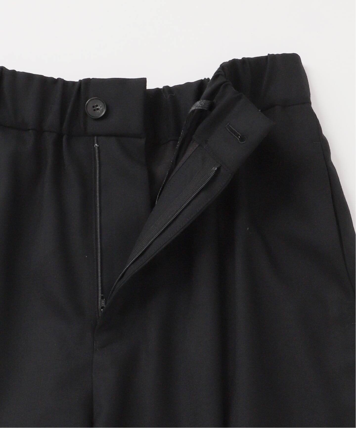 【エストネーション】新古品 ツイル イージースラックス ブラックXLサイズ ESTNATION / ツイルセットアップイージースラックス｜ESTNATION