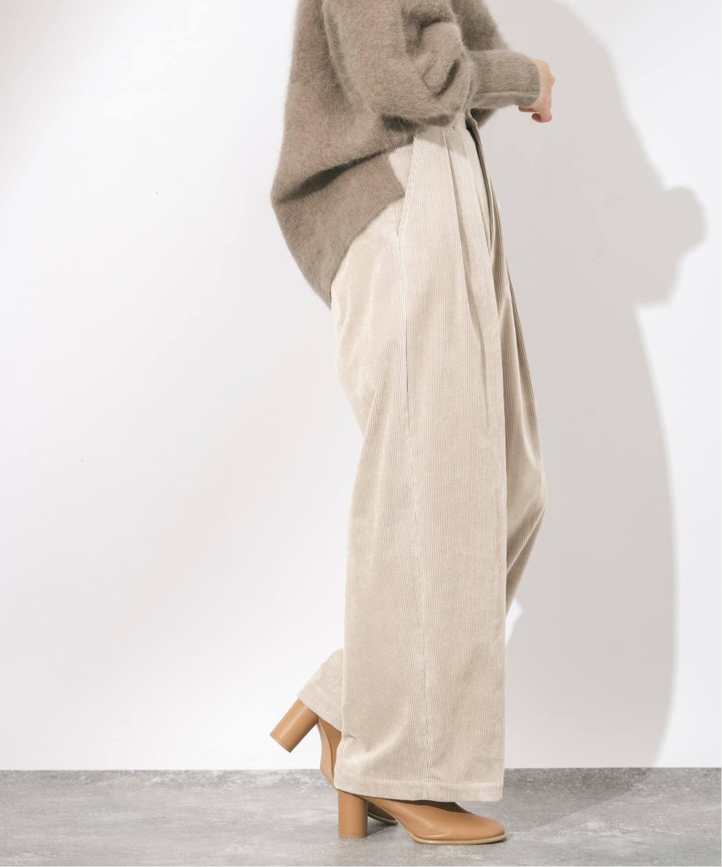 追加2》ストレッチコーデュロイ 2タックパンツ（その他パンツ