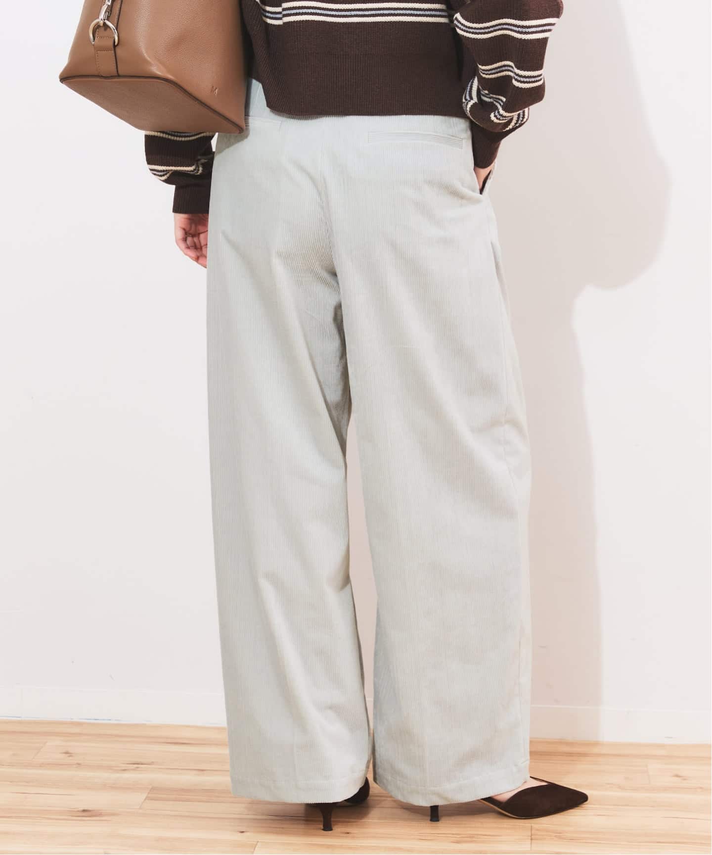 追加予約》ストレッチコーデュロイ 2タックパンツ（その他パンツ