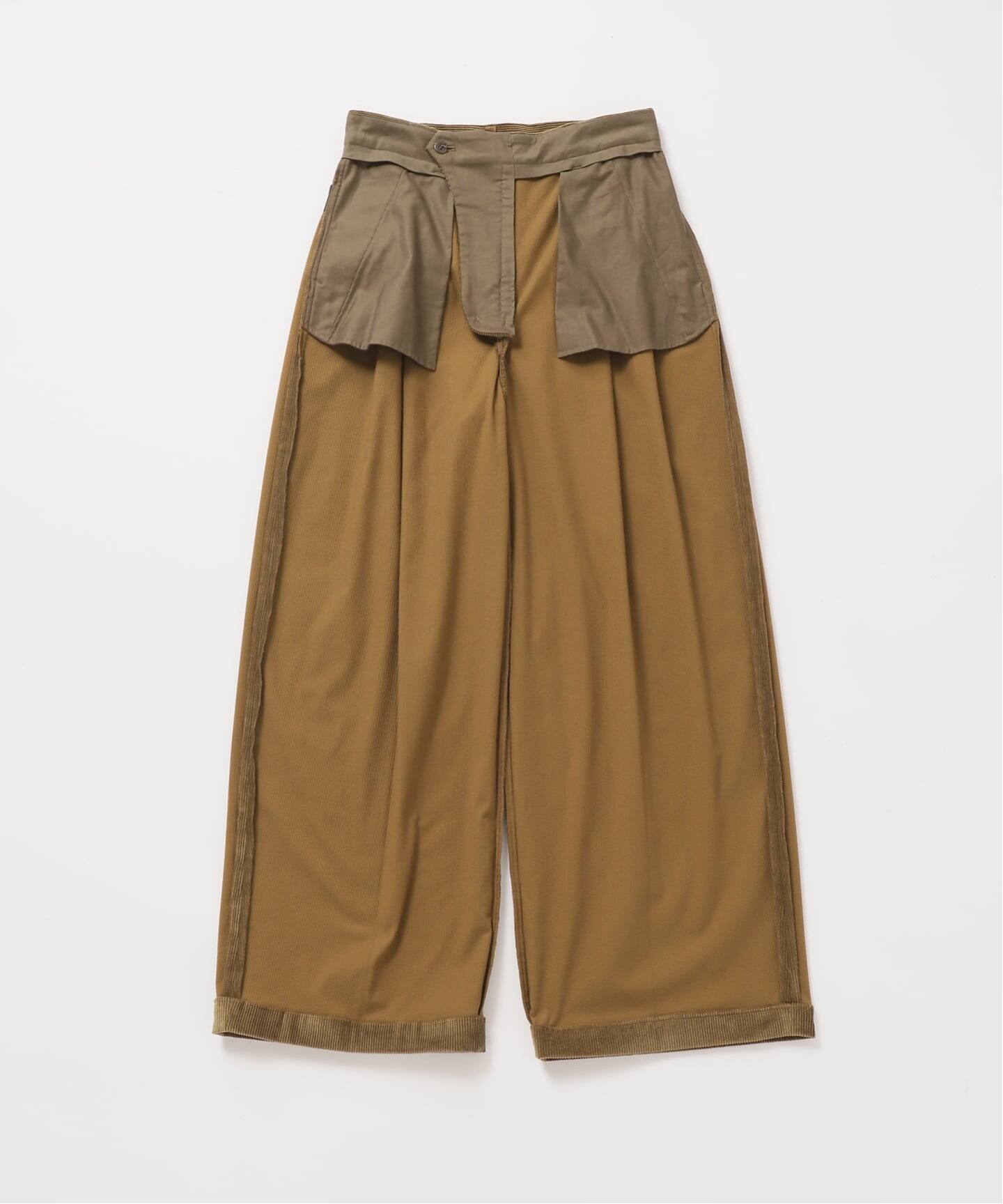 レサージュ　コーデュロイ2タックパンツ journal standard L'essage（ジャーナルスタンダードレサージュ