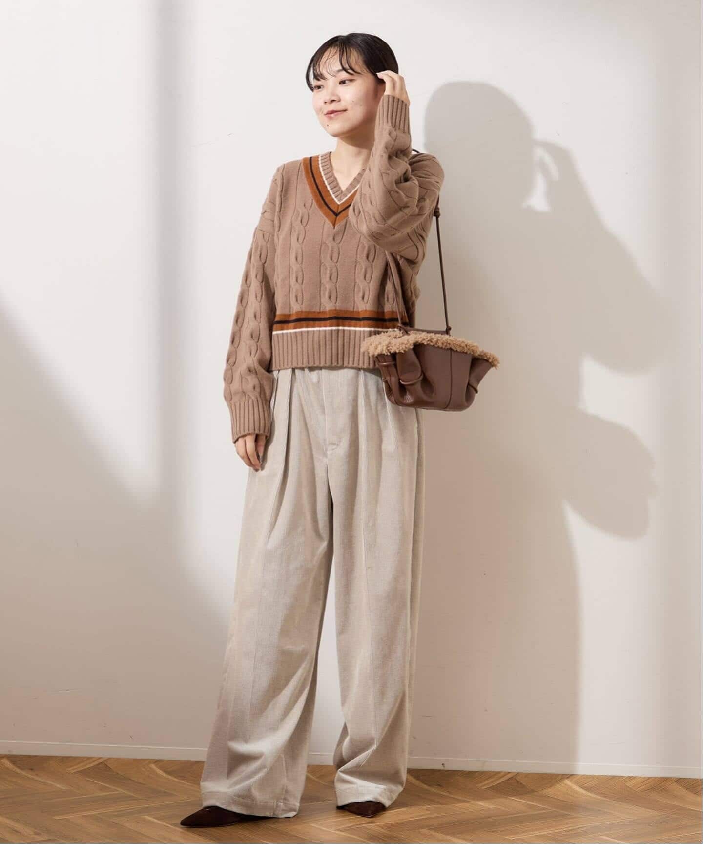 追加3》ストレッチコーデュロイ 2タックパンツ（その他パンツ