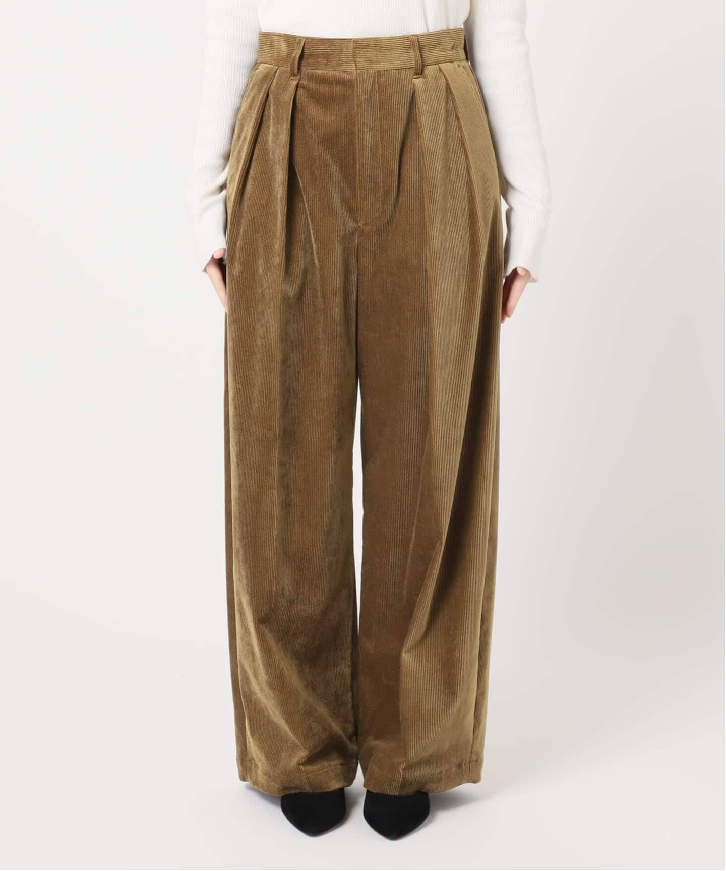 追加4》ストレッチコーデュロイ 2タックパンツ（その他パンツ