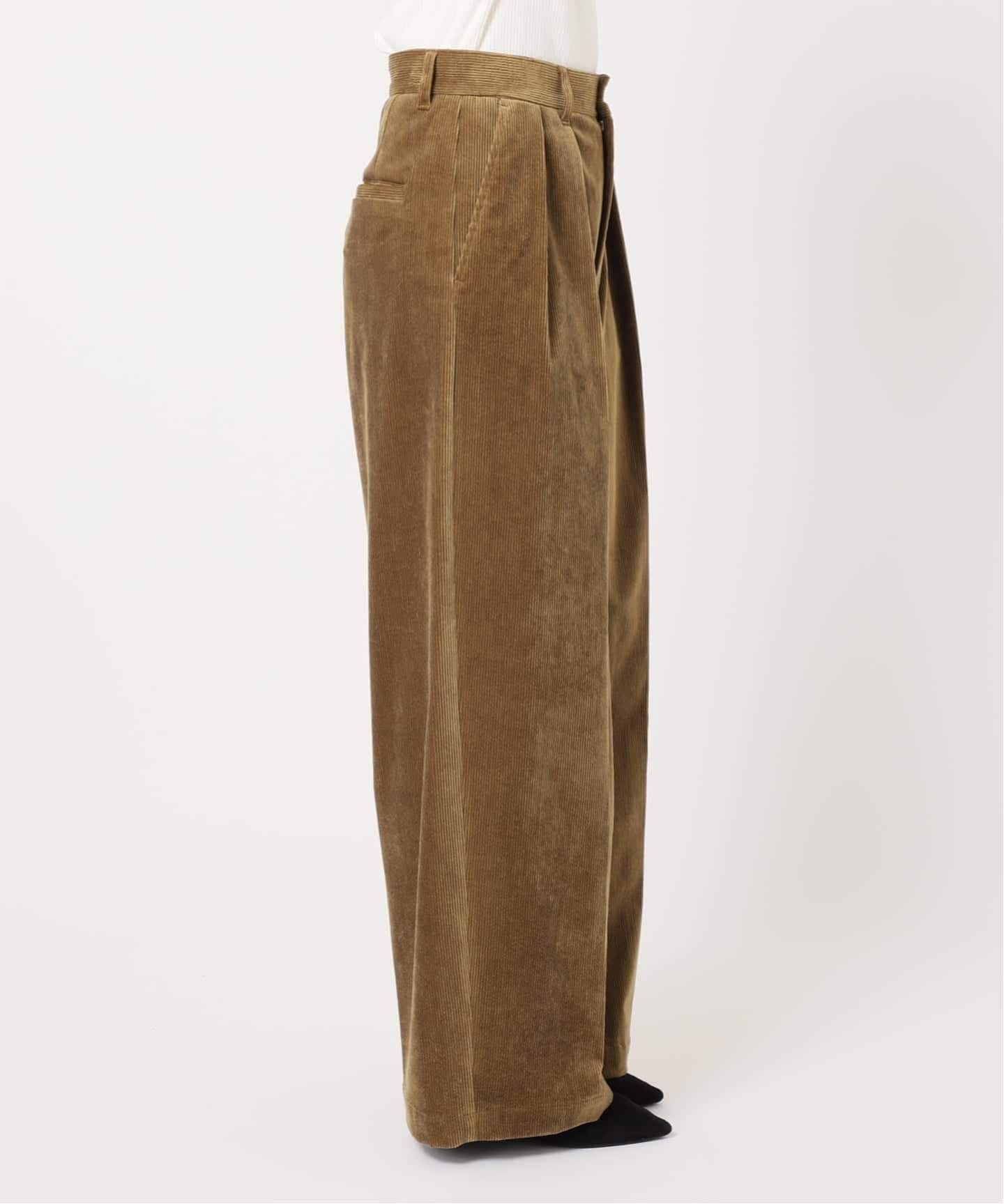 追加4》ストレッチコーデュロイ 2タックパンツ（その他パンツ