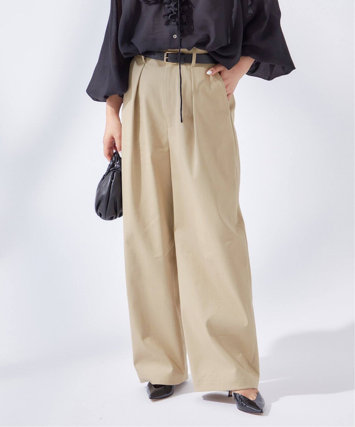 JOURNAL STANDARD L'ESSAGE CP タックチノパンツ 追加2》CP タックチノパンツ（チノパンツ）｜JOURNAL STANDARD L