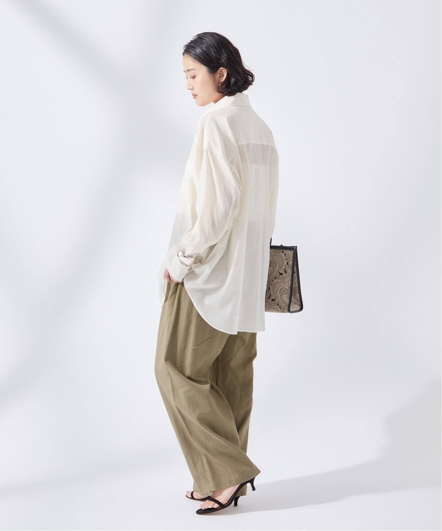 リノリオグログランイージーパンツ（スラックス）｜JOURNAL STANDARD L