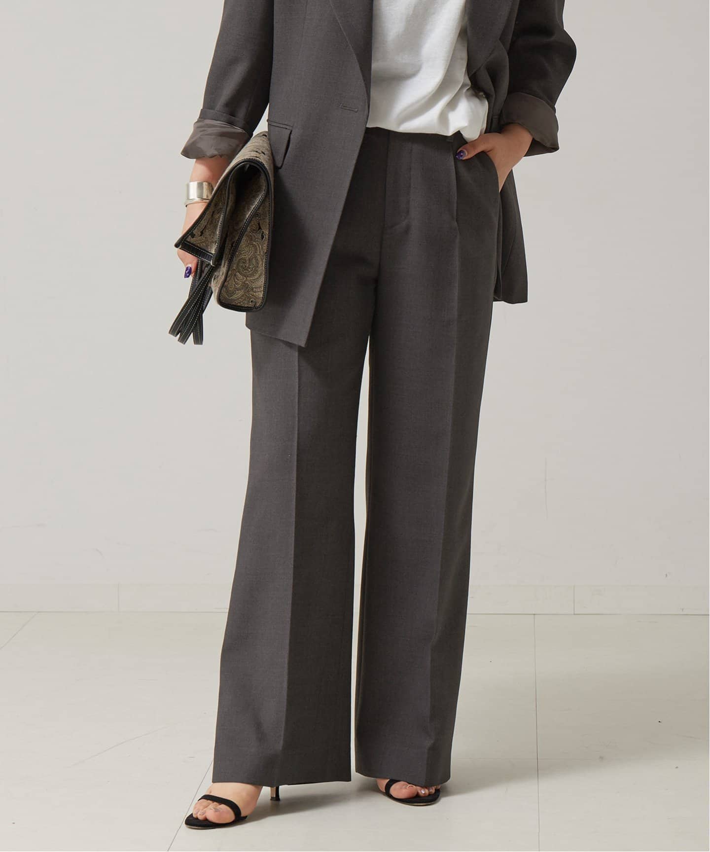 WOOLツイルパンツ(スラックス)|JOURNAL STANDARD L'ESSAGE WOOLツイルパンツ(スラックス)|JOURNAL STANDARD L'ESSAGE