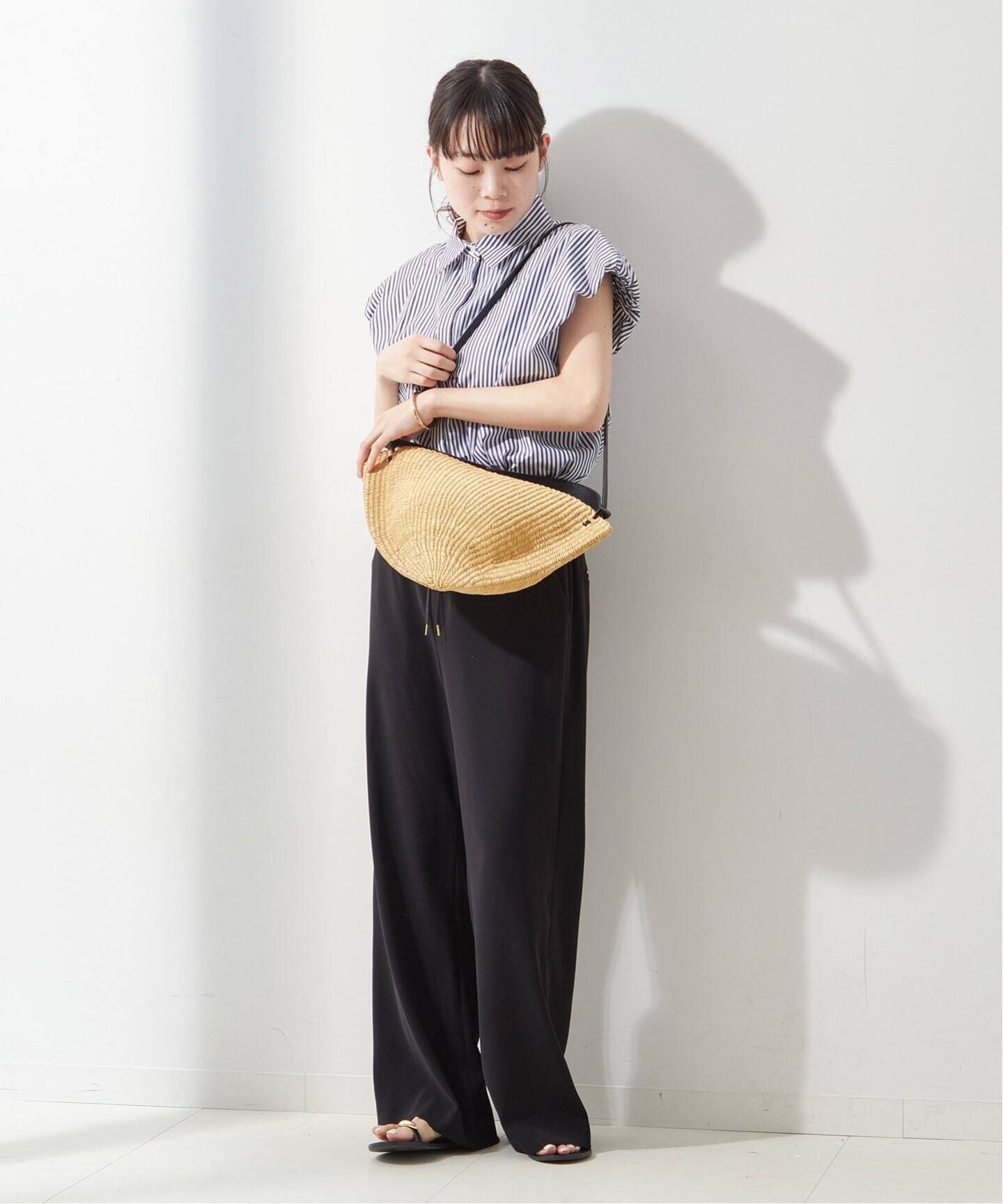 追加》ダブルクロスワイドパンツ（スラックス）｜JOURNAL STANDARD L