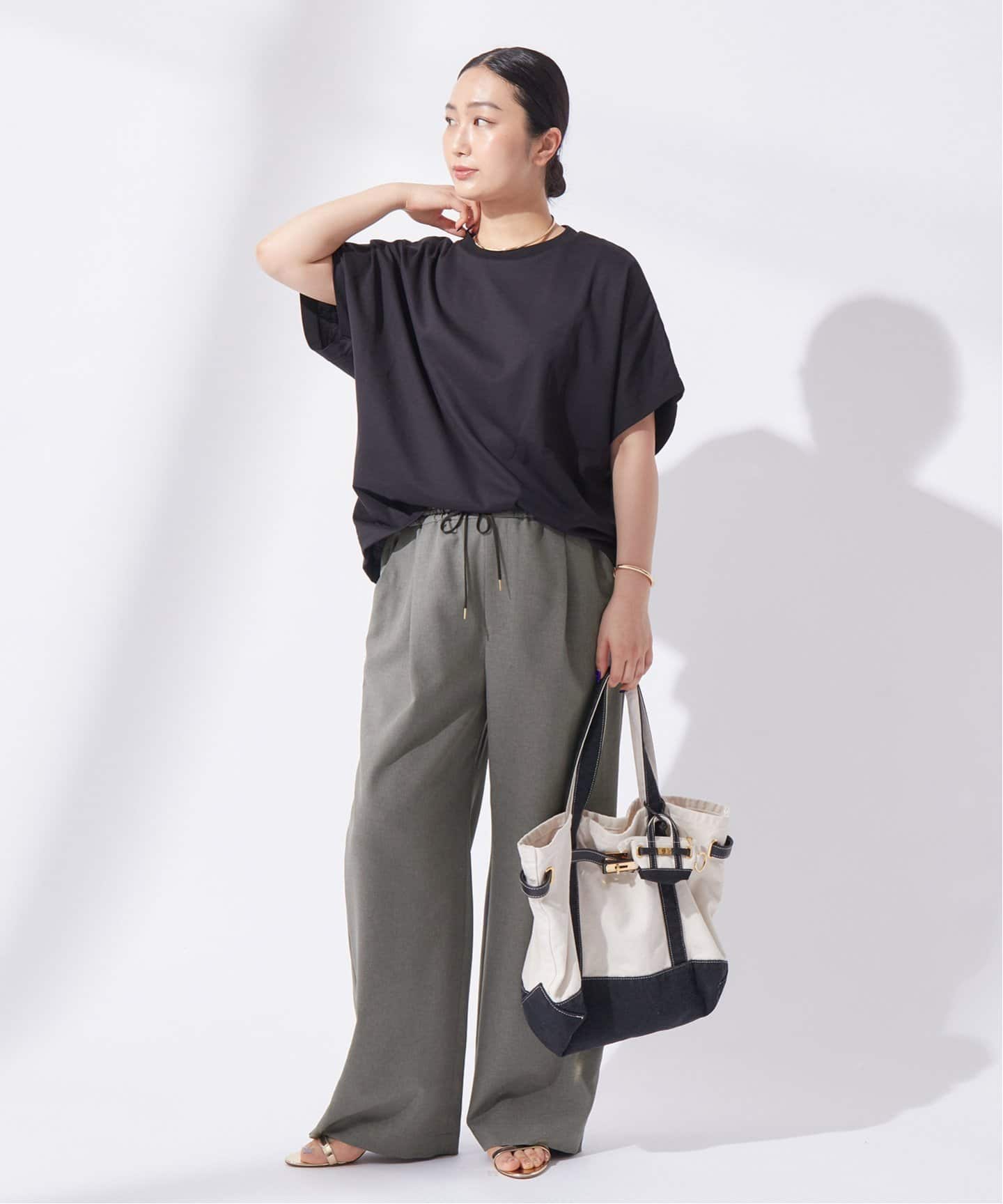 追加》ダブルクロスワイドパンツ（スラックス）｜JOURNAL