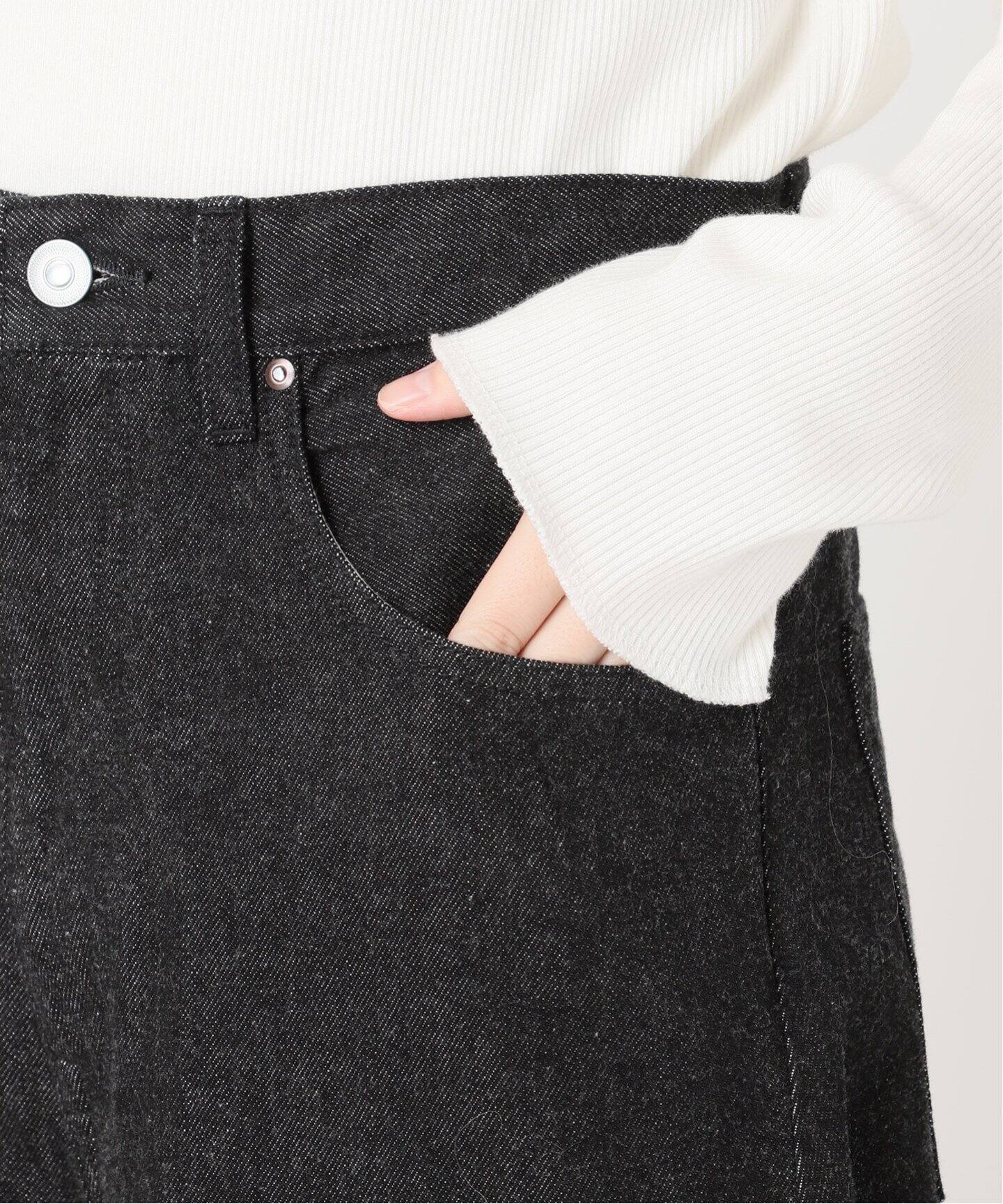 ジャーナルスタンダード　レサージュ　ルーズウェービング　3D デニムパンツ 追加2》ルーズウェービング 3D デニムパンツ（デニムパンツ