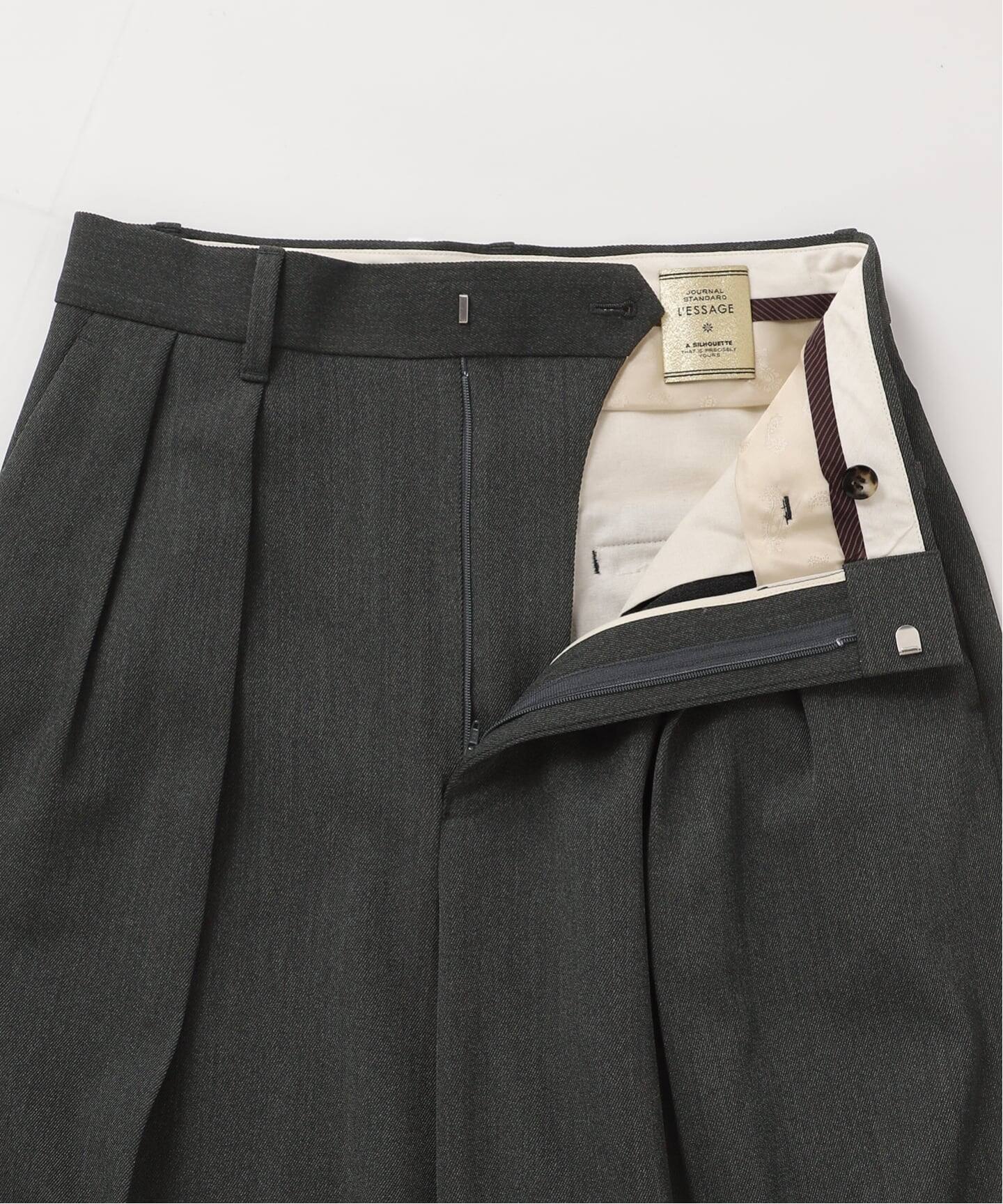 【美品】ジャーナルスタンダードレサージュ ヴィスポリギャバベスト グレー ジャーナルスタンダード レサージュ JOURNAL STANDARD L'ESSAGE