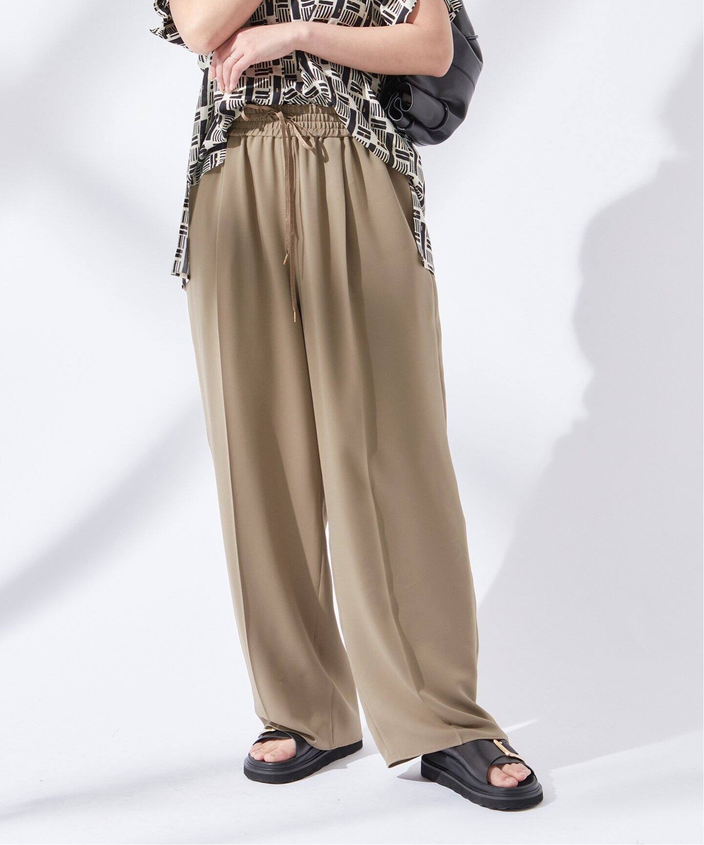 QTICLE TWILL イージーパンツ（その他パンツ）｜JOURNAL STANDARD L 