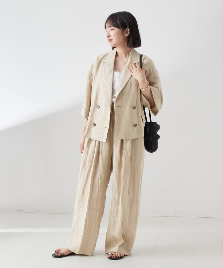 ヘンプリネンワイドイージーパンツ（その他パンツ）｜JOURNAL STANDARD  