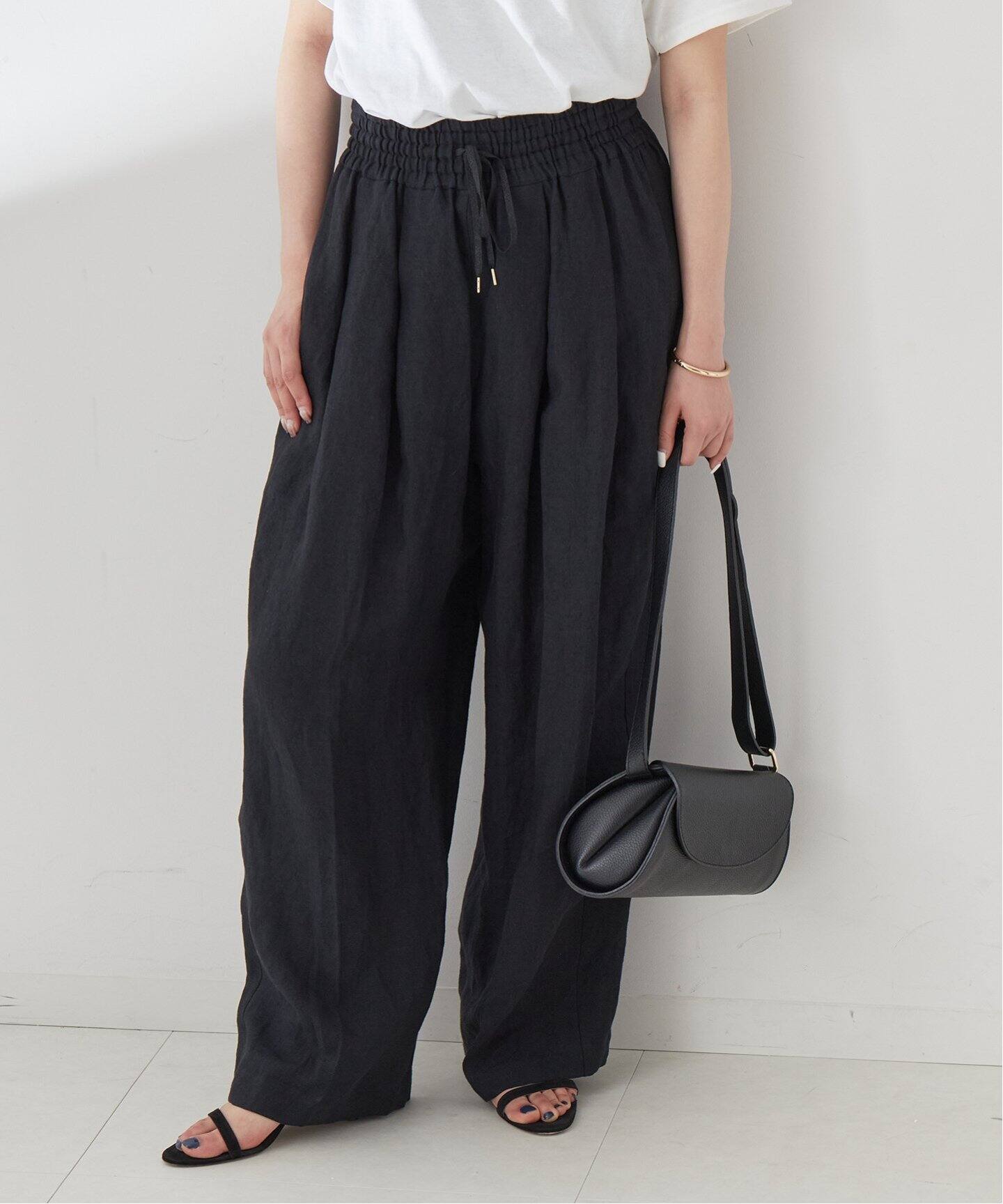 追加2》ヘンプリネンワイドイージーパンツ（スラックス）｜JOURNAL