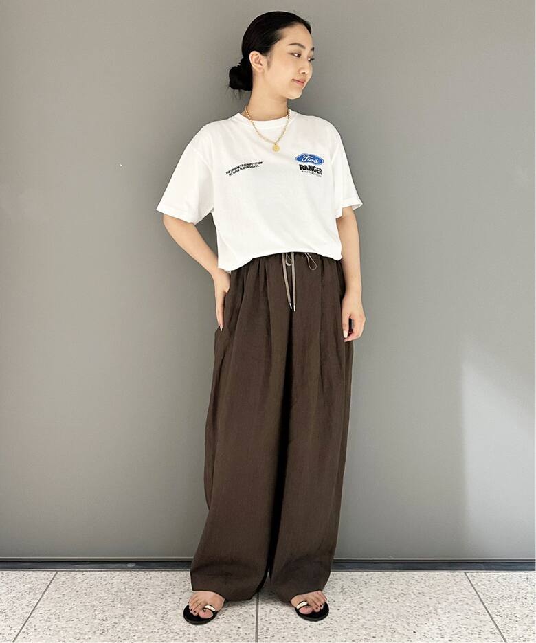 追加2》ヘンプリネンワイドイージーパンツ（スラックス）｜JOURNAL  