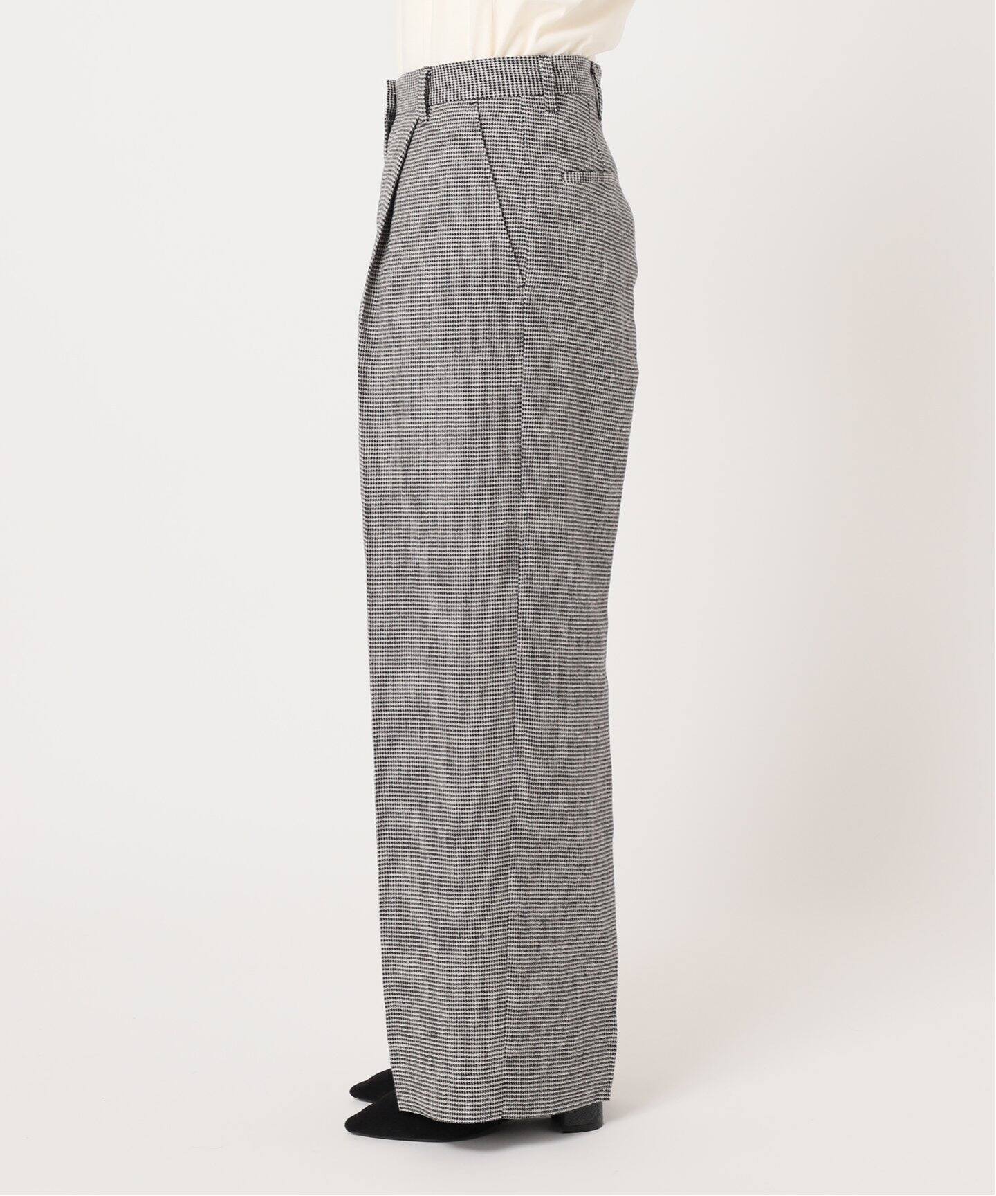 ジャーナルスタンダードラックス | リネンチェック タックパンツ リネンチェックパンツ（その他パンツ）｜journal standard luxe