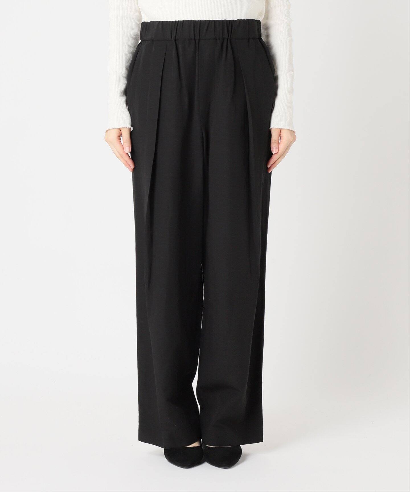 VIS/LINEN タックイージーパンツ（スラックス）｜JOURNAL