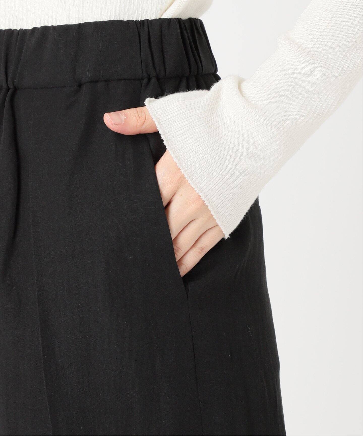 VIS/LINEN タックイージーパンツ（スラックス）｜JOURNAL