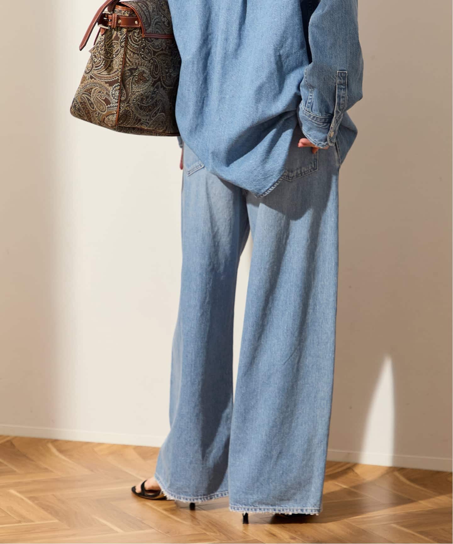 ジャーナルスタンダード レサージュ（journal standard L’essage）/ウォッシュドバギーデニム ウォッシュドバギーデニム（デニムパンツ・ジーンズ）｜JOURNAL