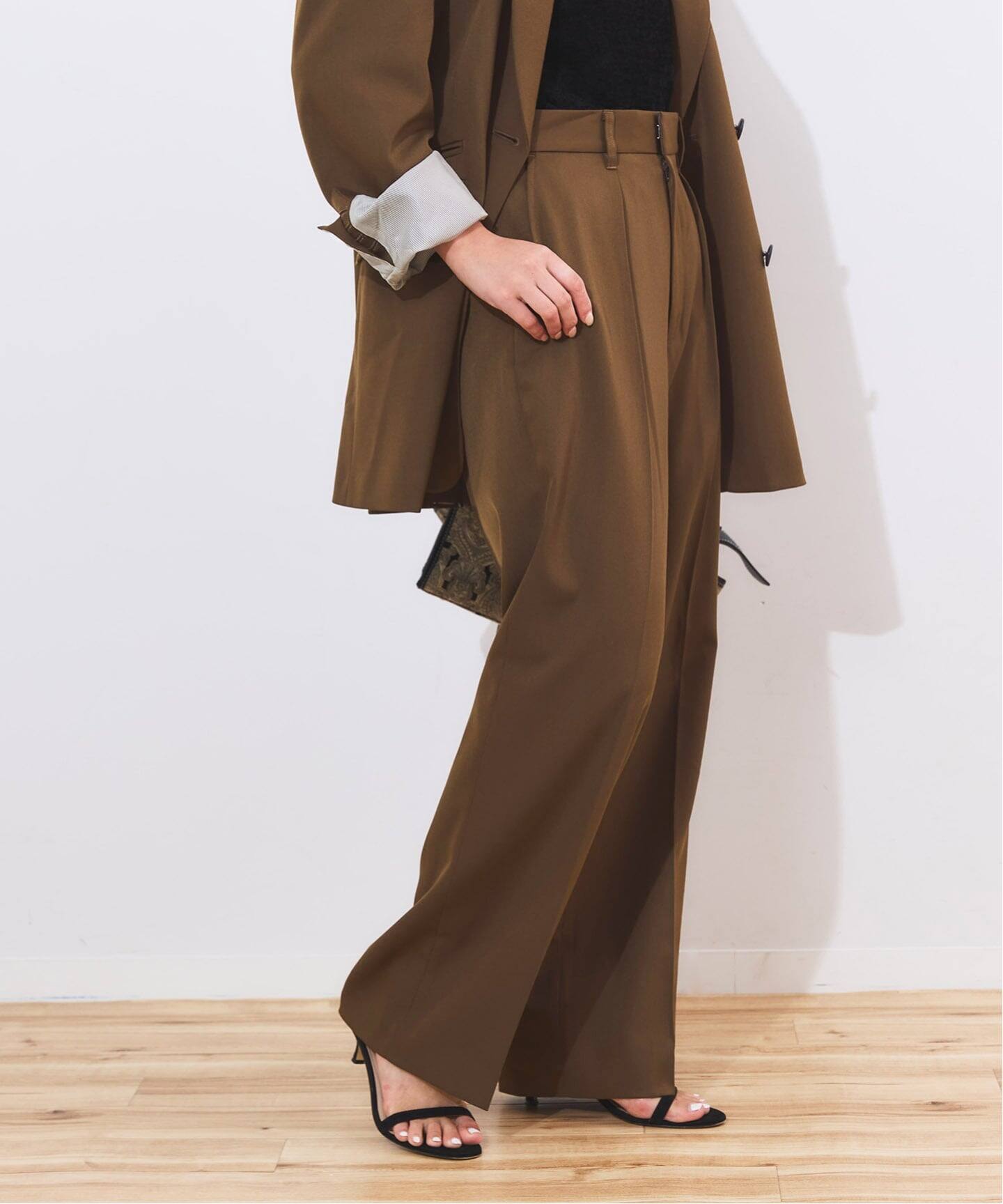 Doeskinワイドパンツ（スラックス）｜JOURNAL STANDARD L'ESSAGE