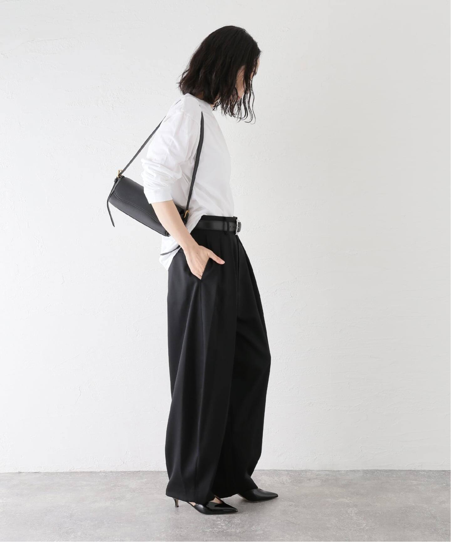 ジャーナルスタンダード レサージュ（journal standard L’essage）/ウールWタックパンツ ウールWタックパンツ（スラックス）｜JOURNAL STANDARD L'ESSAGE