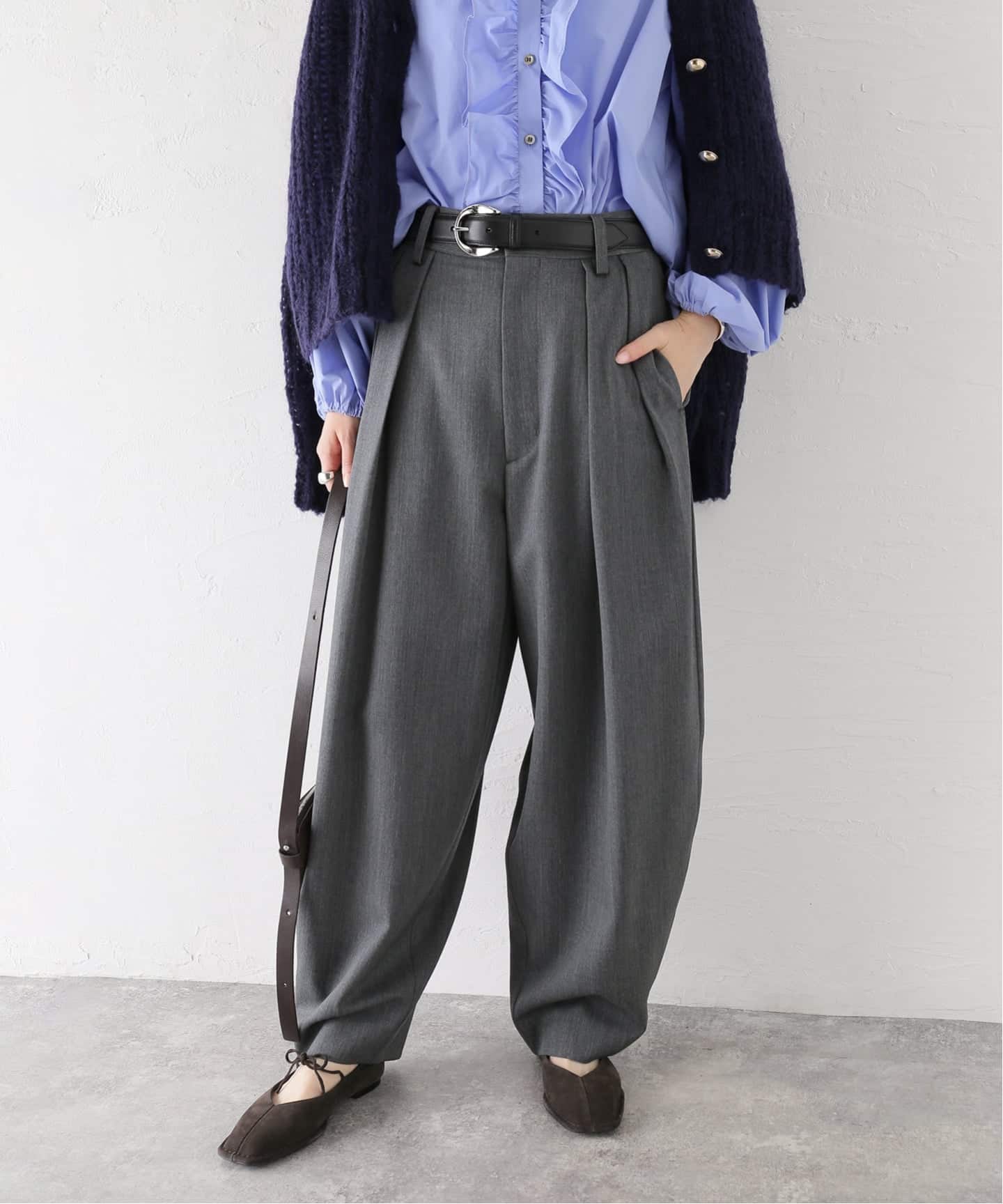 ウールWタックパンツ（スラックス）｜JOURNAL STANDARD L'ESSAGE