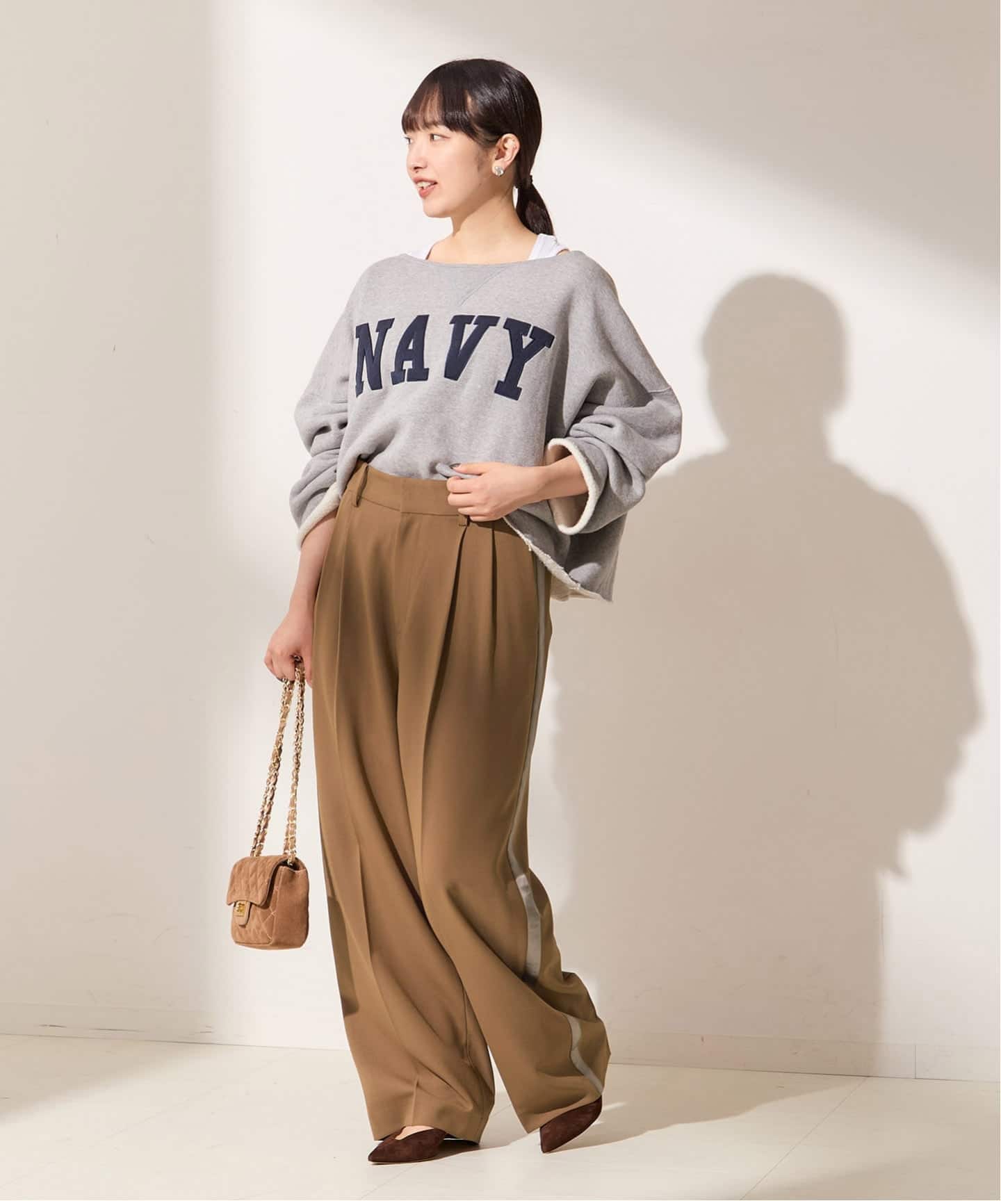 JOURNAL STANDARD L'ESSAGE PE/ツイルラインパンツ PE/ツイルラインパンツ2 | ジャーナルスタンダード レサージュ