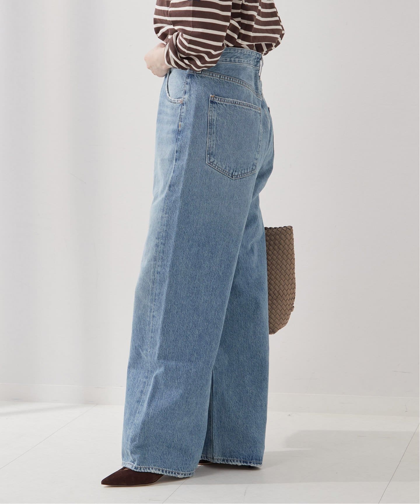 AGOLDE / エーゴールドイー】VANA FOLD JEAN IN MANTRA：デニム