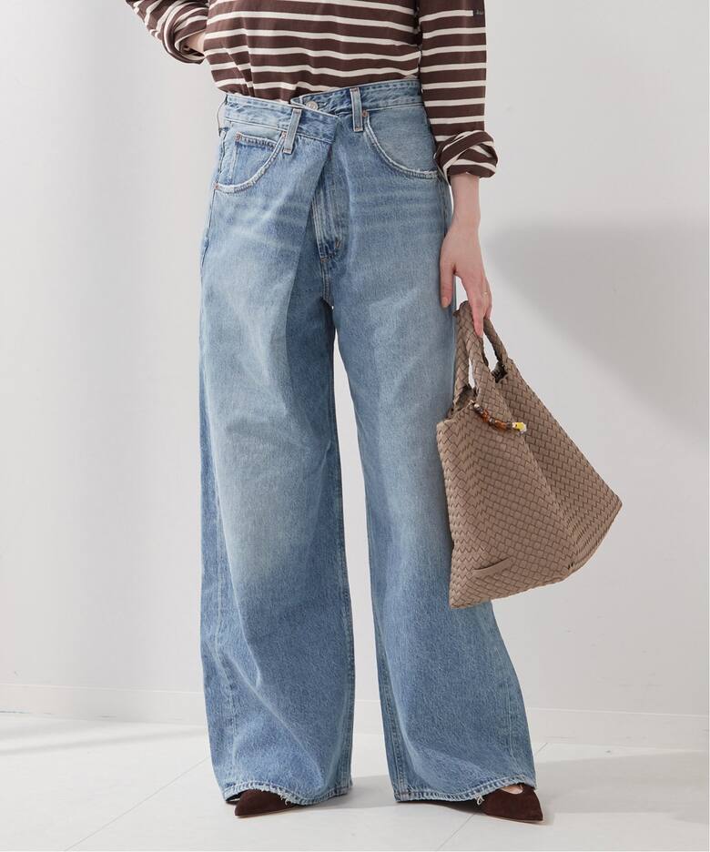 AGOLDE / エーゴールドイー】VANA FOLD JEAN IN MANTRA：デニム 