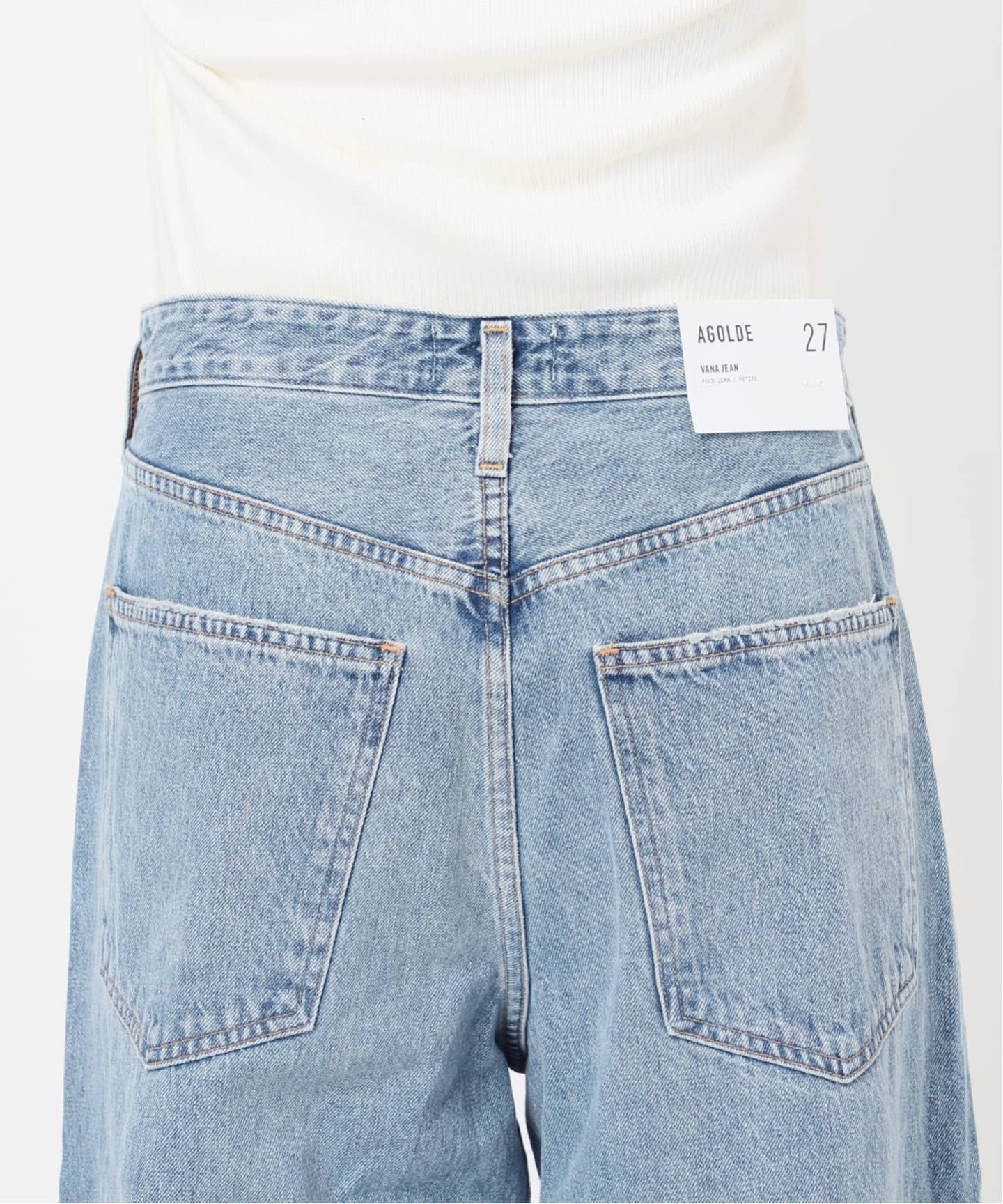 AGOLDE / エーゴールドイー】VANA FOLD JEAN IN MANTRA：デニム